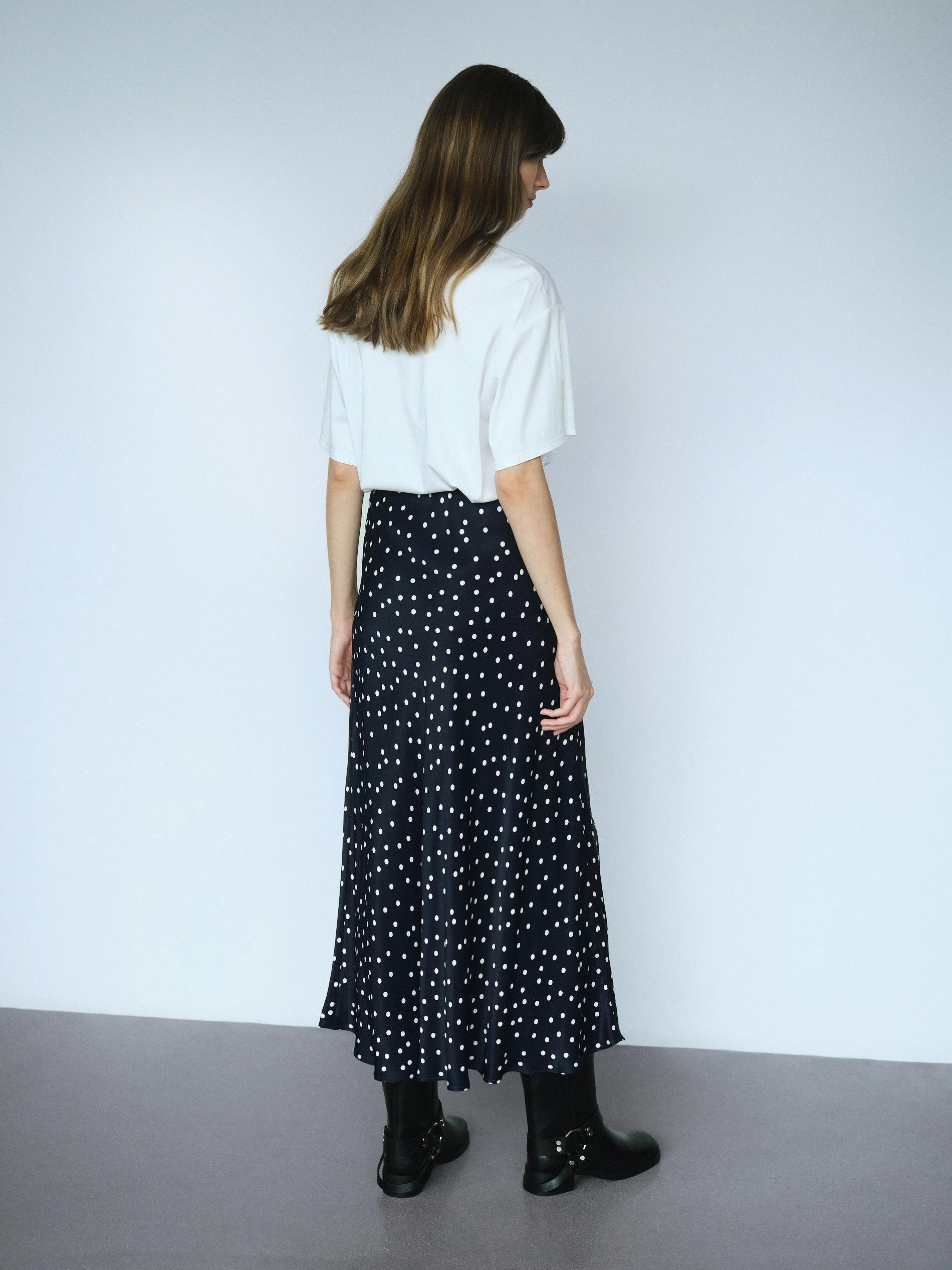 Navy Skirt, , large image number 3