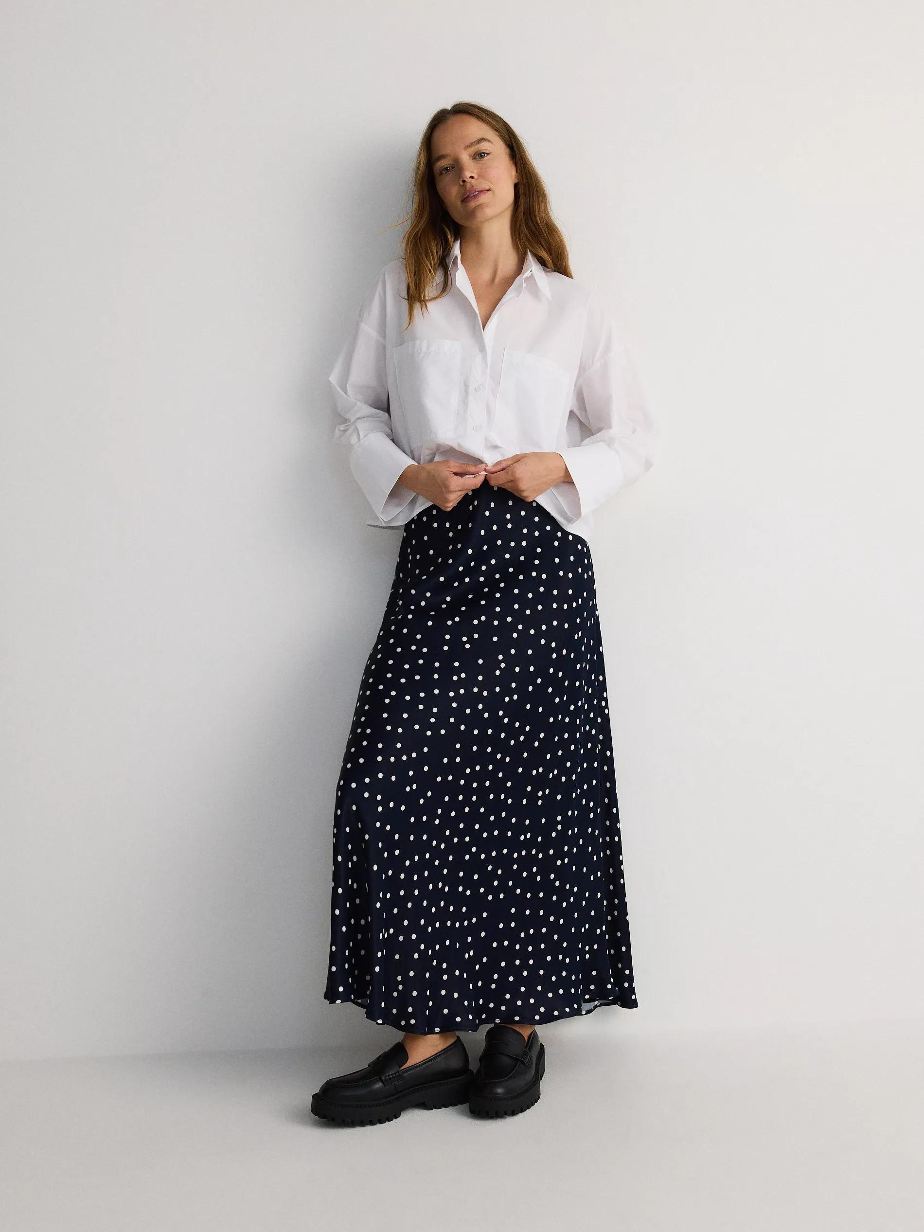 Navy Skirt, , large image number 4