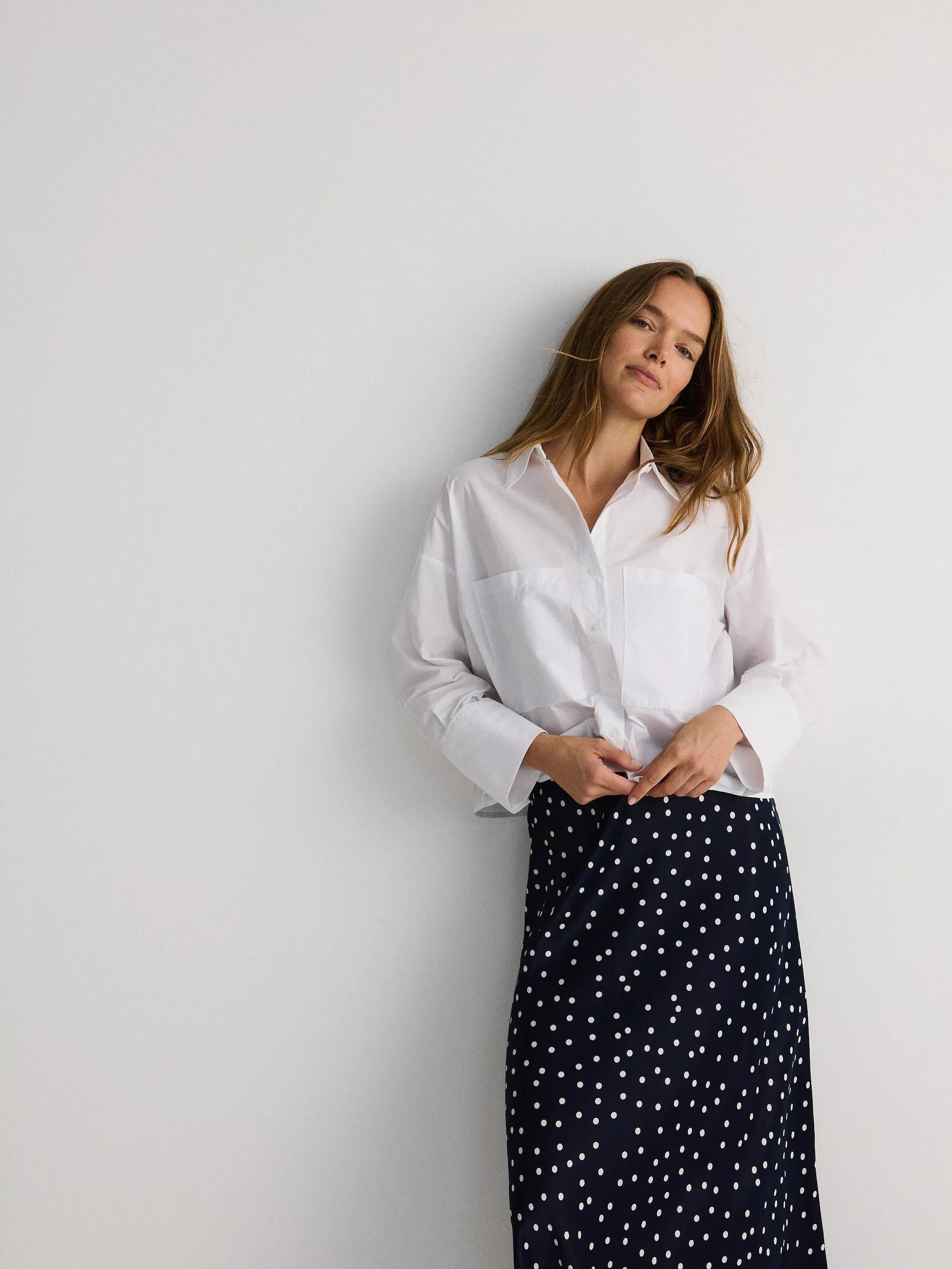 Navy Skirt, , large image number 6