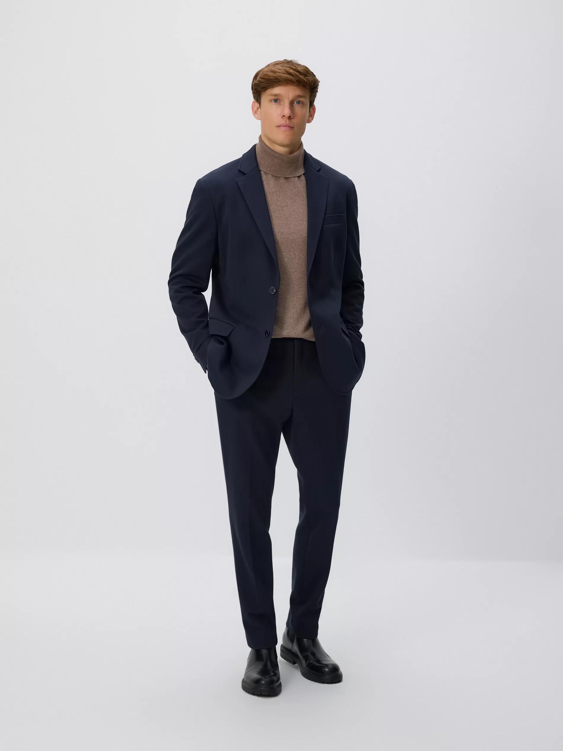 NAVY Slim fit blazer, Navy, large image number 1