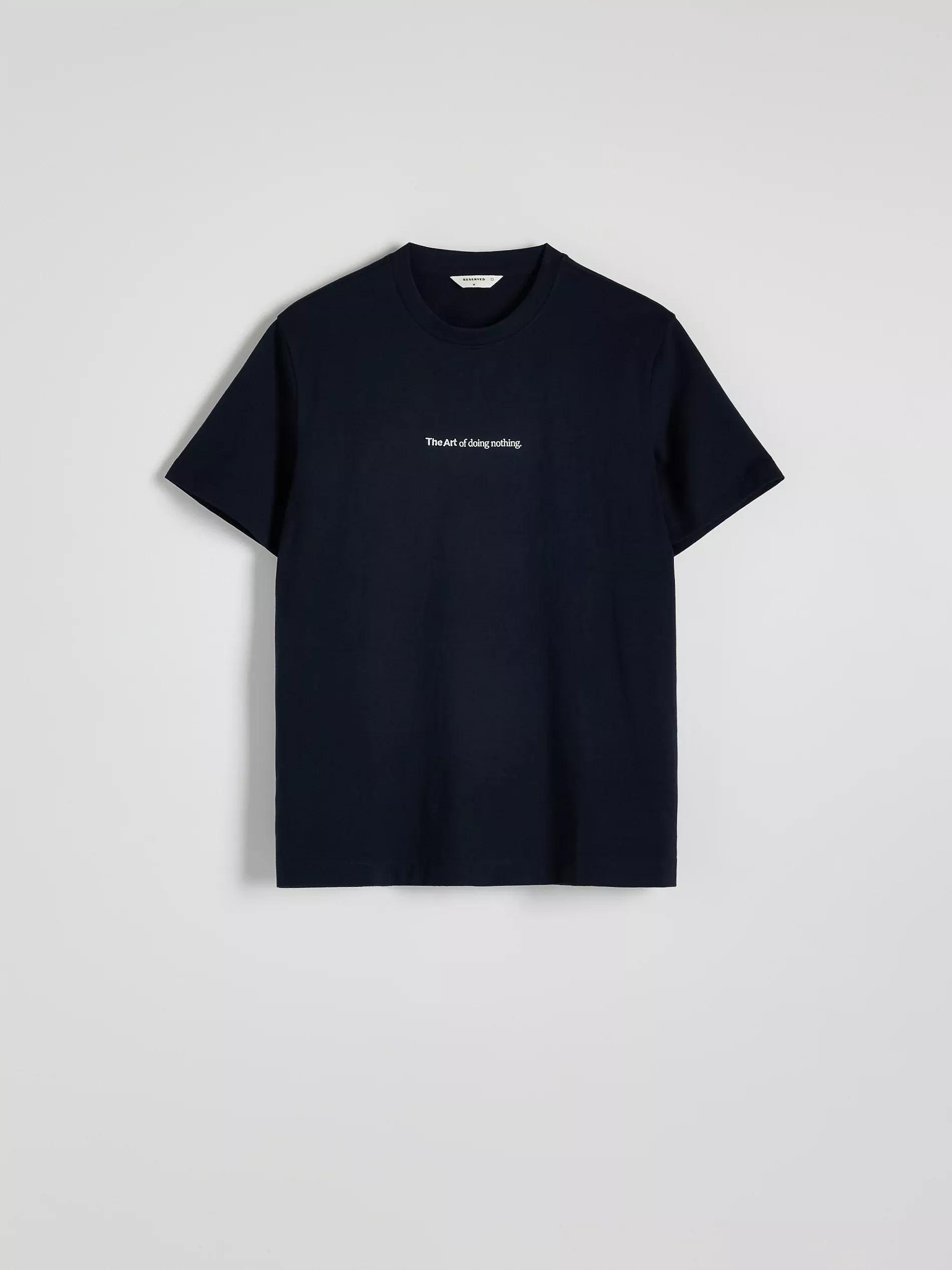 Blue Regular T-Shirt With Print, , large image number 0