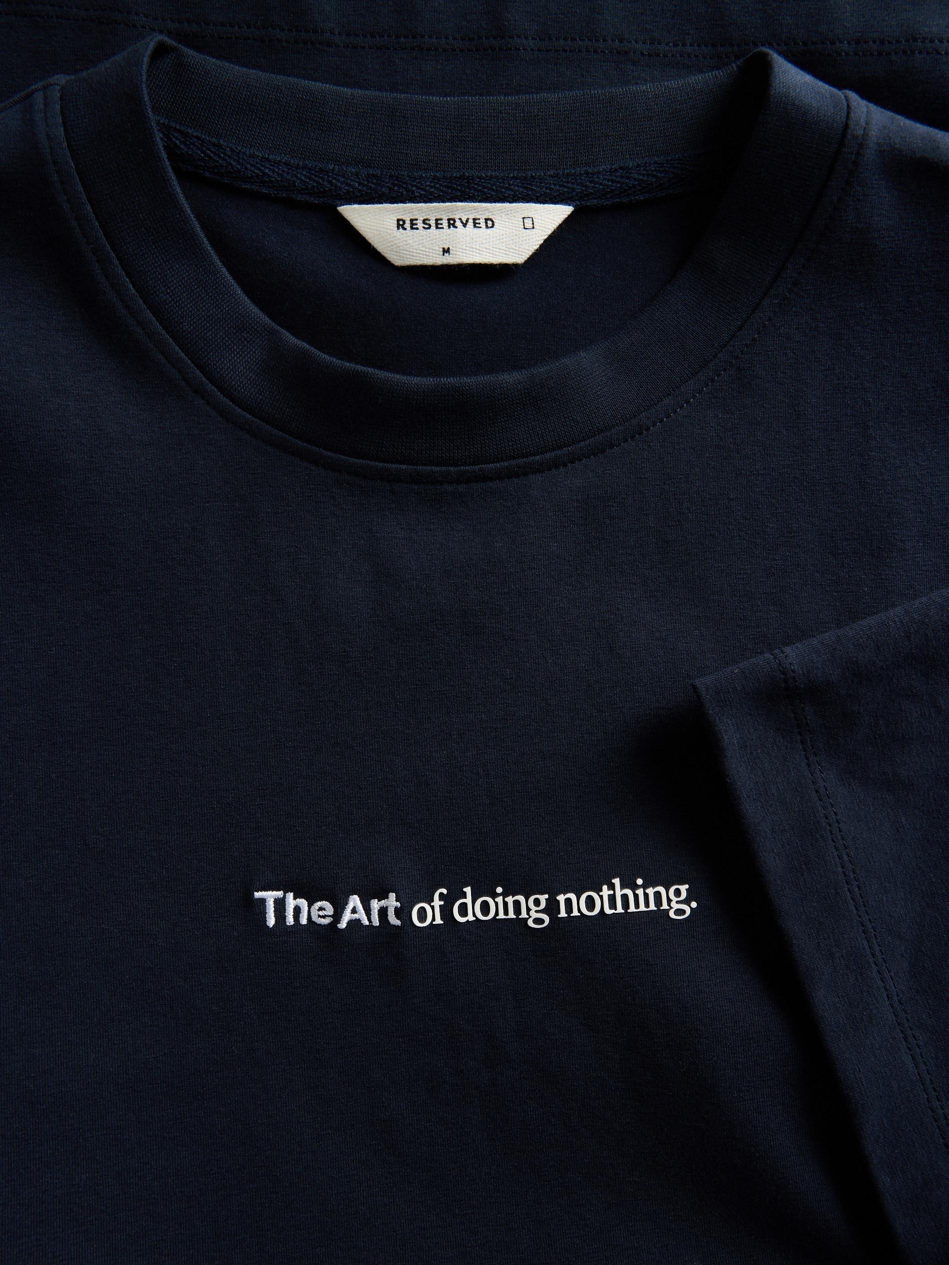 Blue Regular T-Shirt With Print, , large image number 1