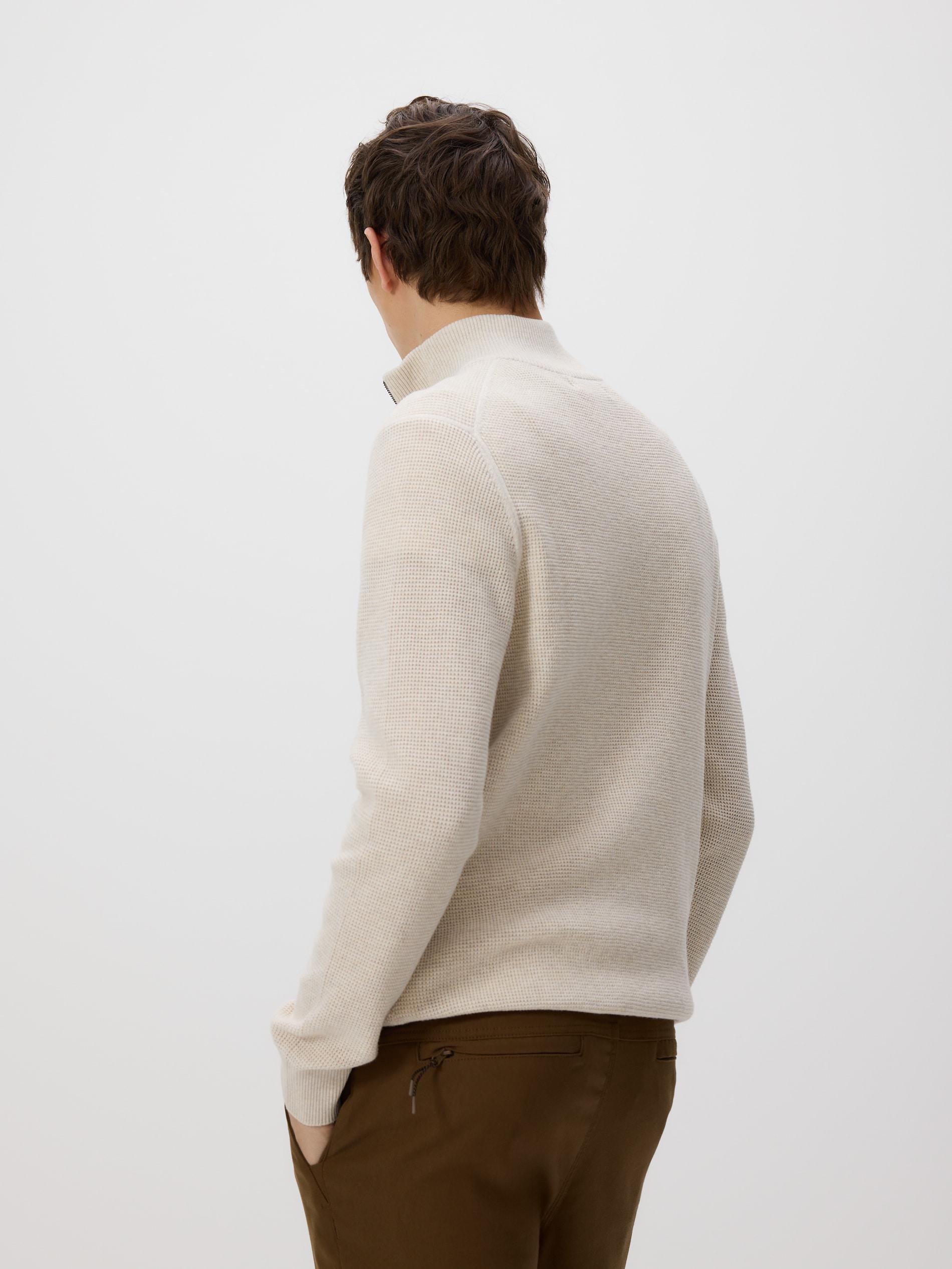 Brown Chino Carrot Trousers, Brown, large image number 3