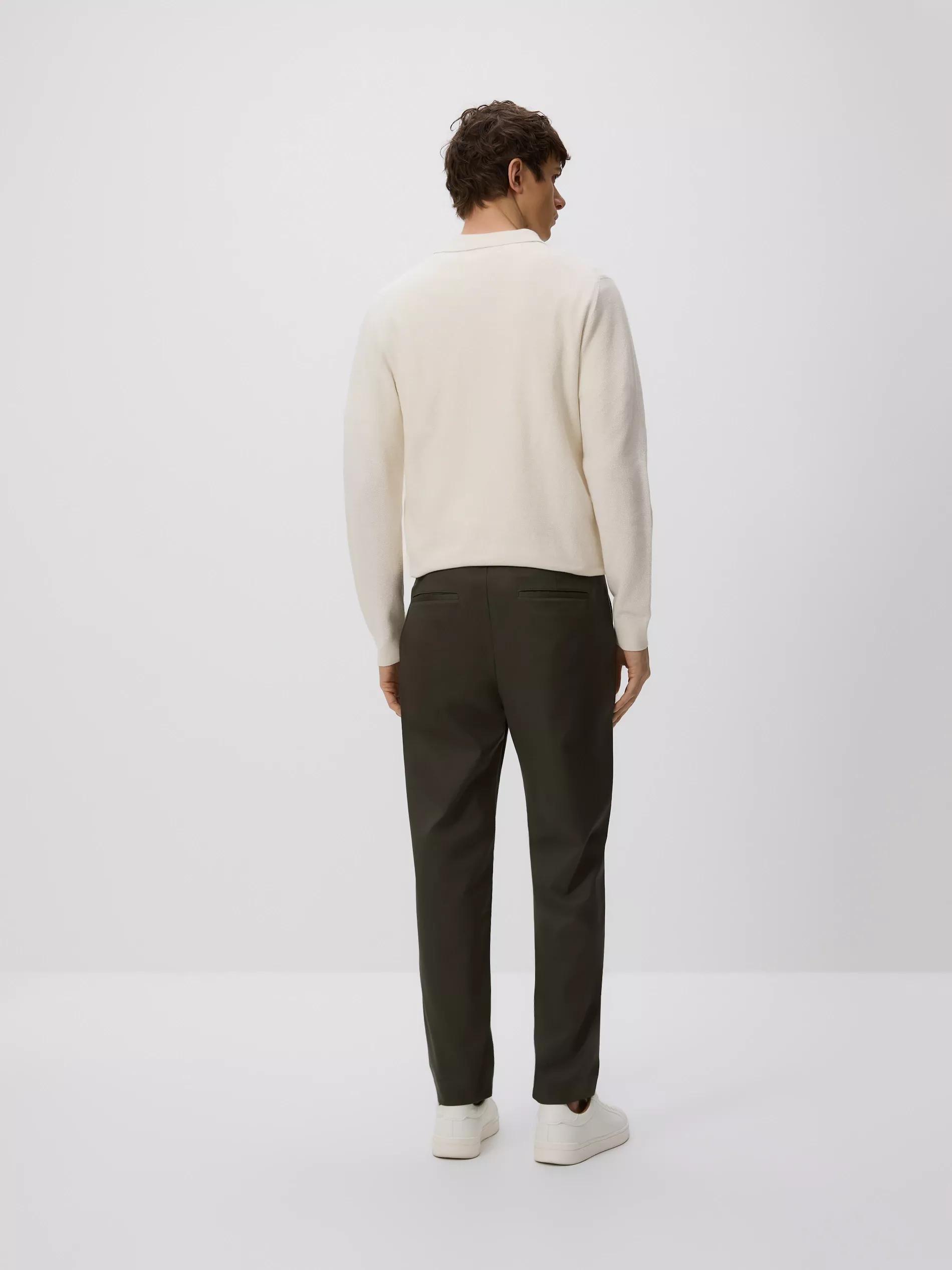 Green Carrot Trousers, Khaki, large image number 3