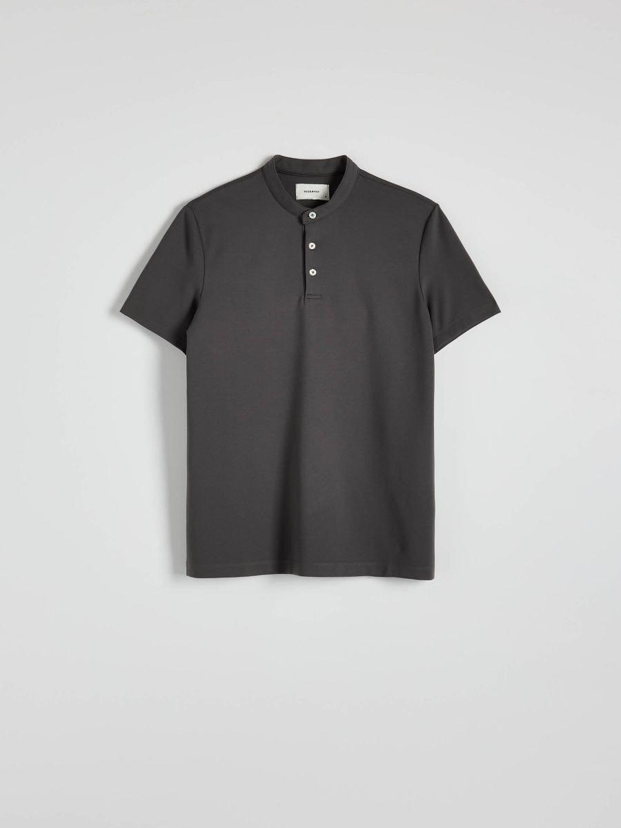 Grey Regular Fit Polo Shirt, , large image number 0