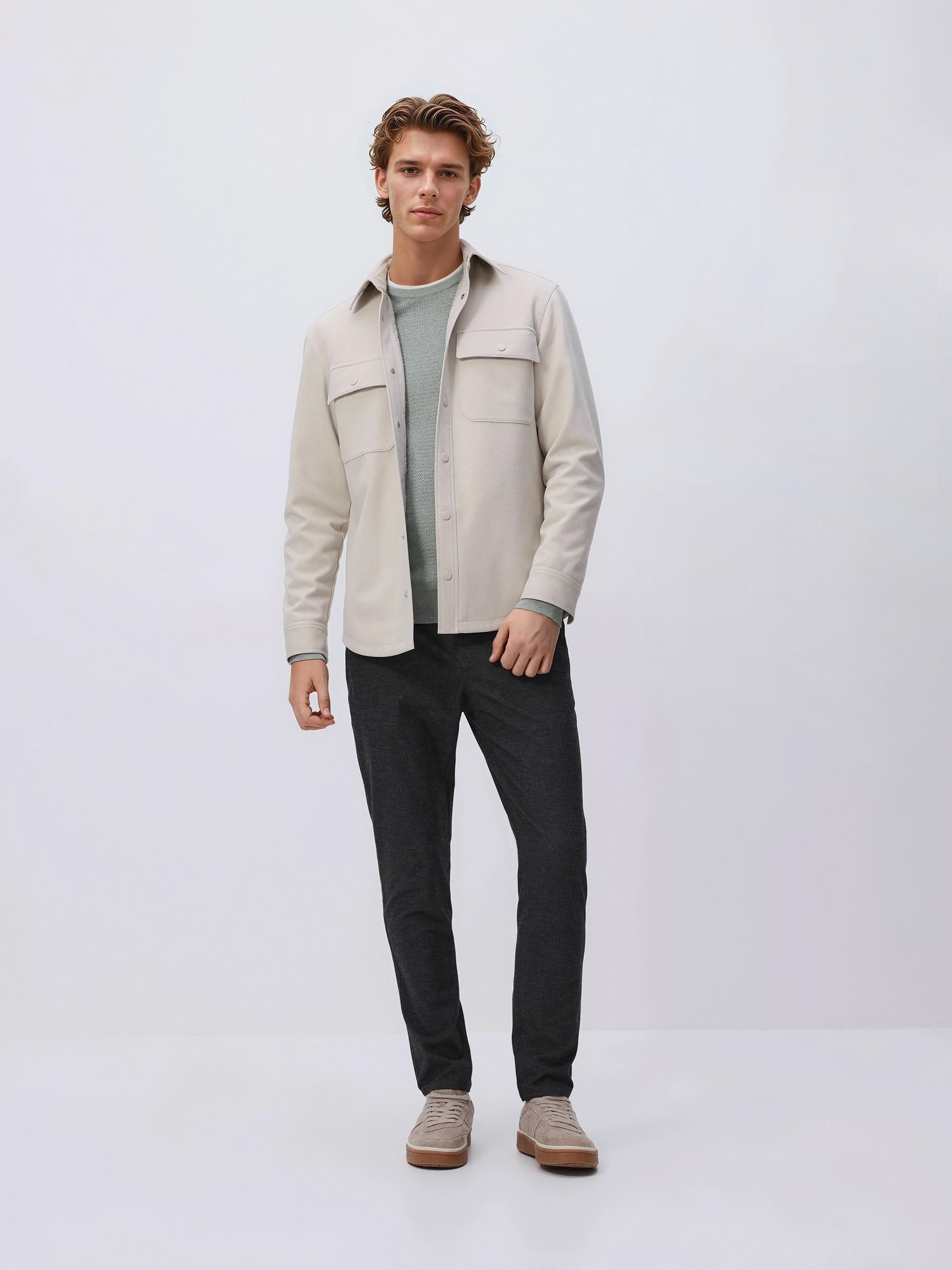 Black Bomber Jacket, Black, large image number 0