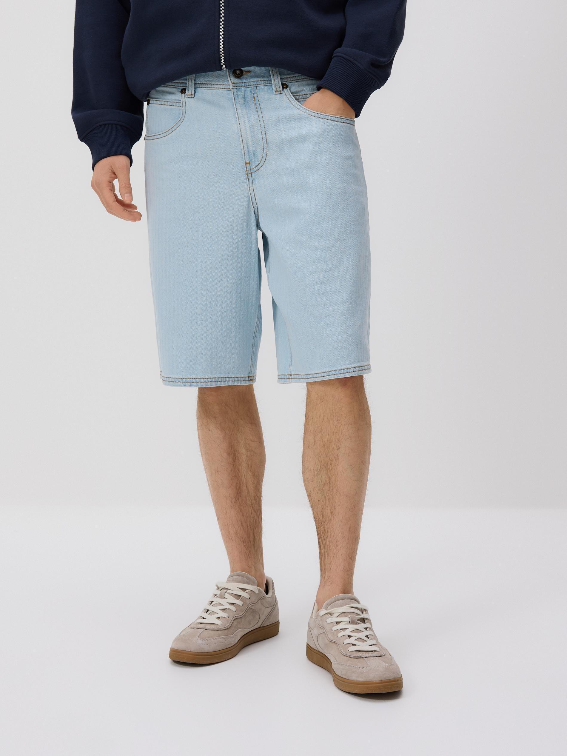 Blue Loose Shorts, Blue, large image number 0