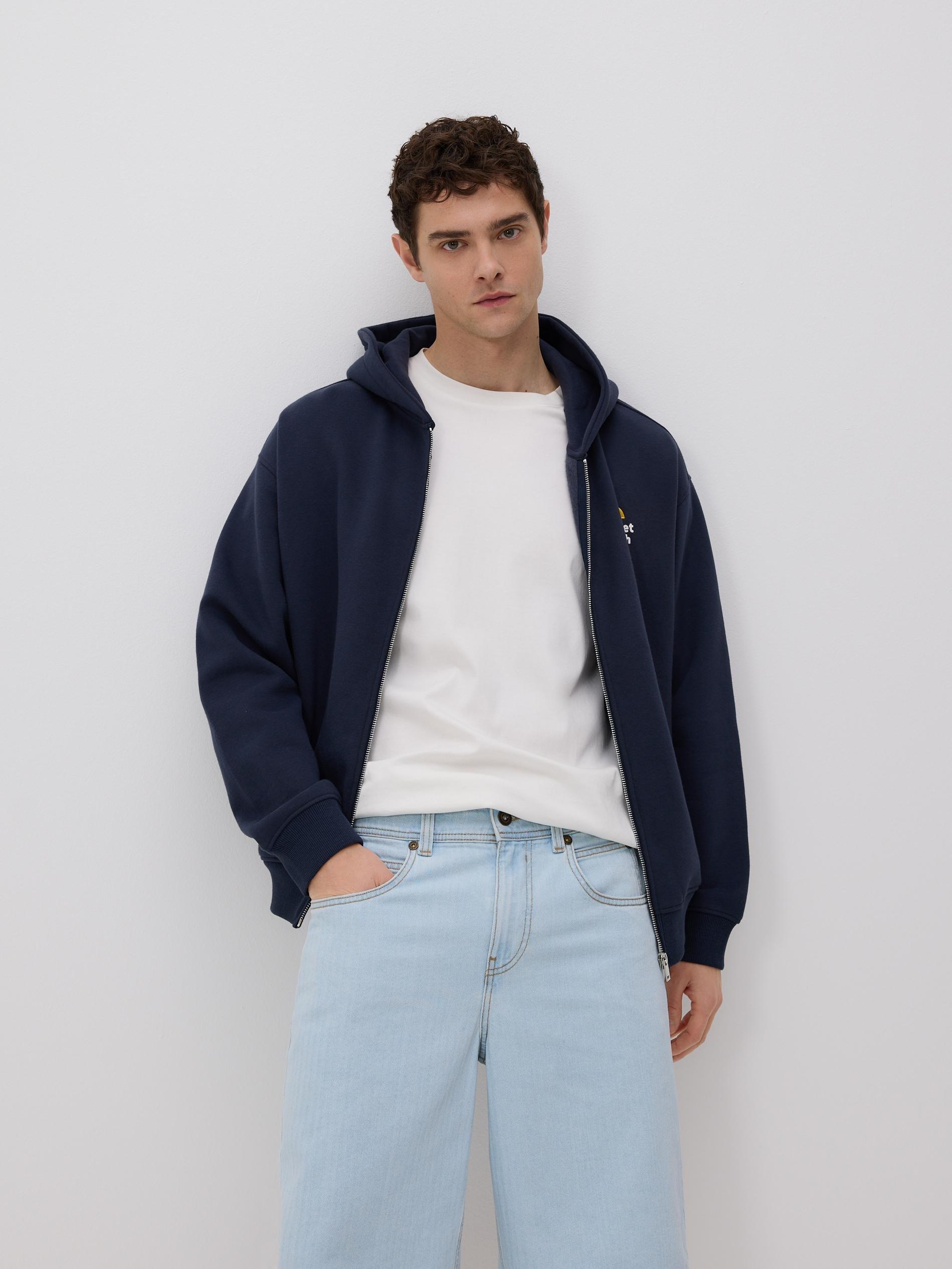 Blue Loose Shorts, Blue, large image number 3