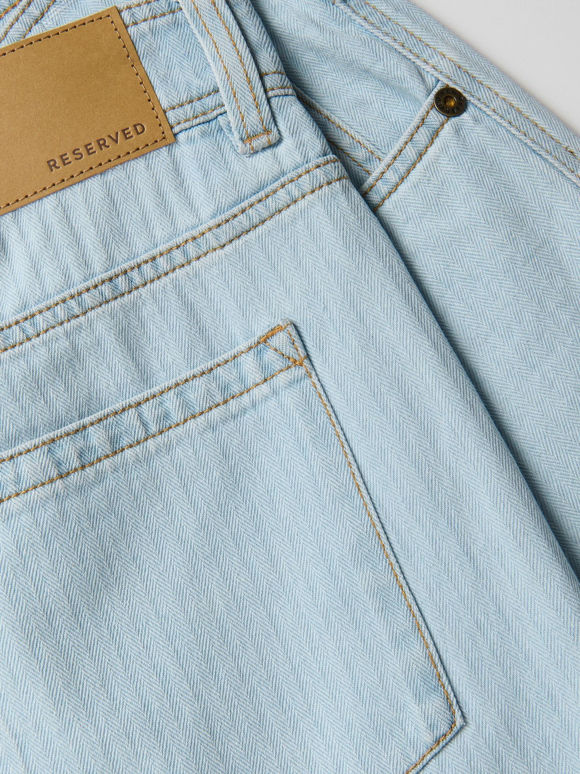 Blue Loose Shorts, Blue, large image number 5