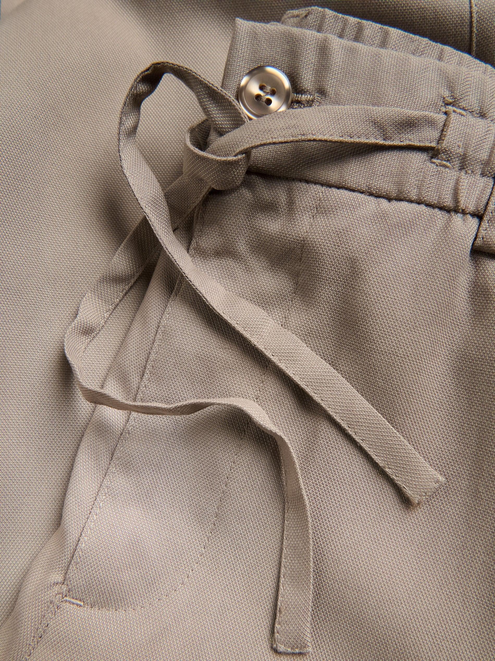 Brown Lyocell Trousers, Brown, large image number 4