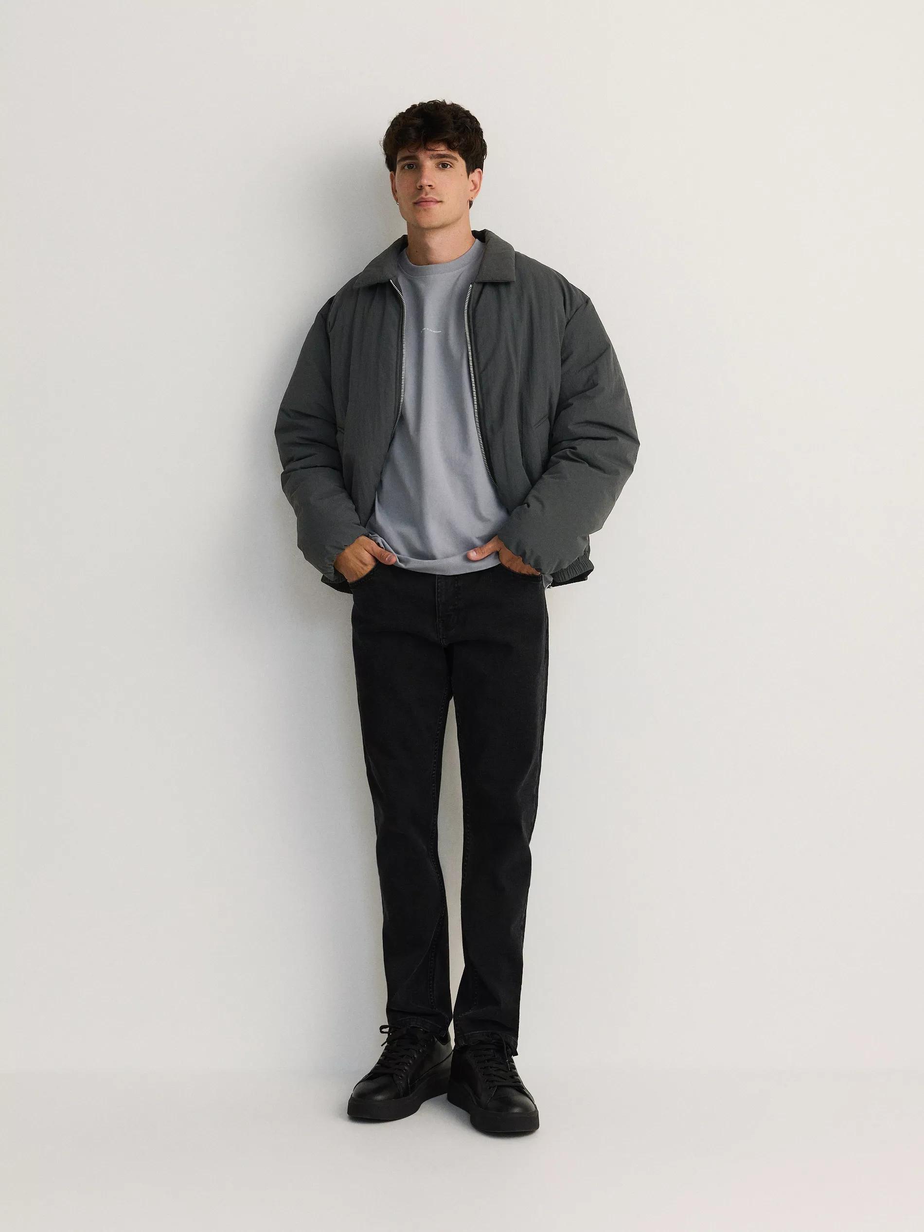 Blue Long-Sleeved Shirt In Regular Fit With Print, , large image number 2