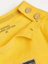 Reserved - Yellow Cotton T-Shirt With Tassels, Kids Boy