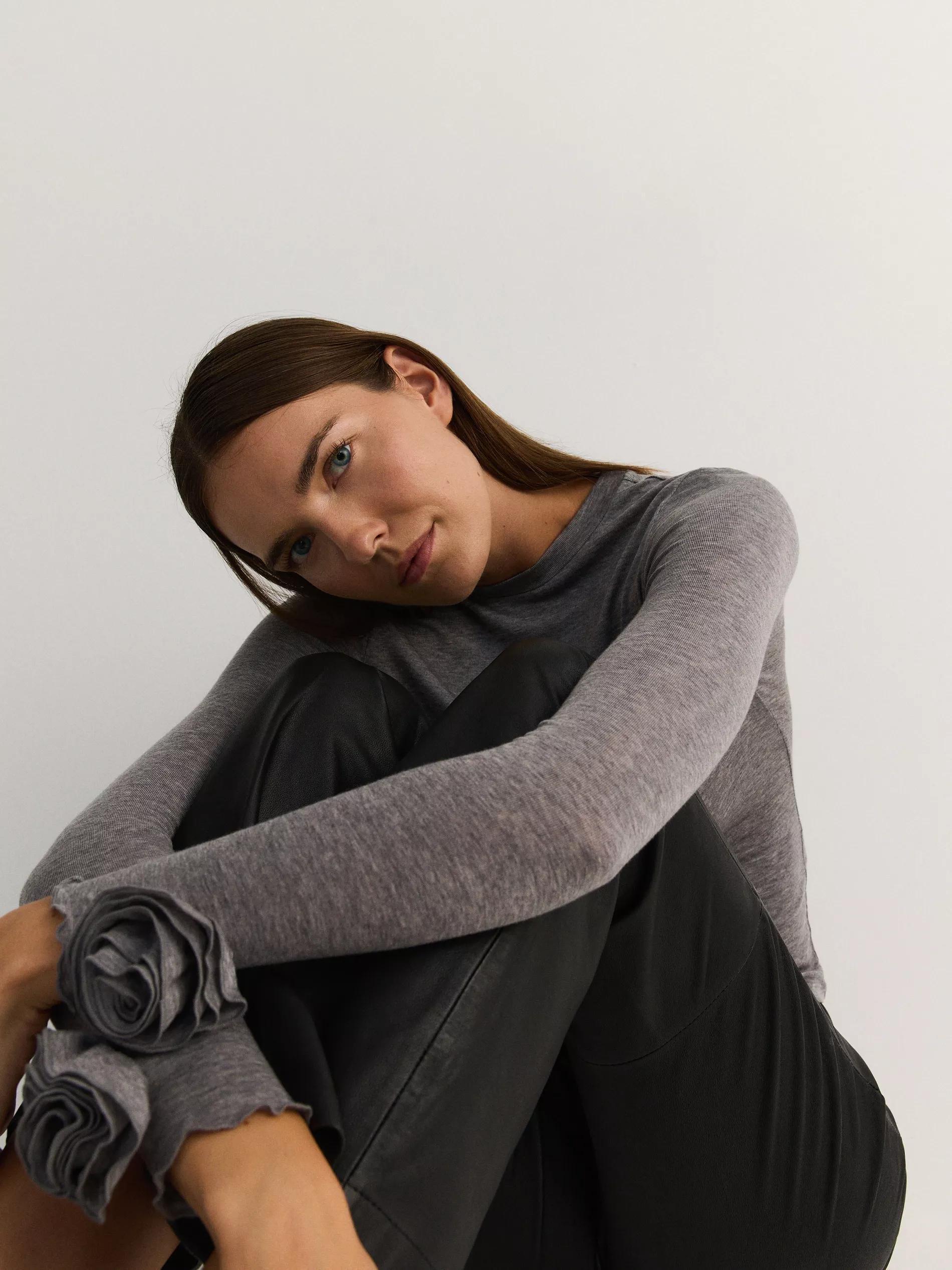 Grey Blouses, , large image number 1