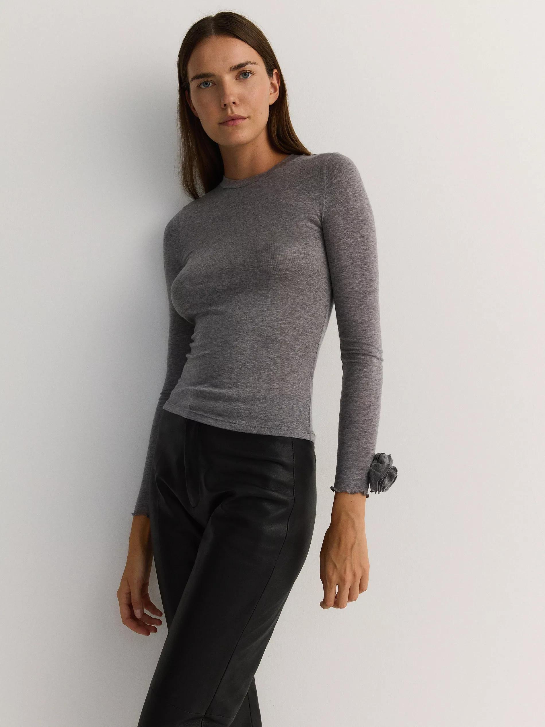 Grey Blouses, , large image number 3