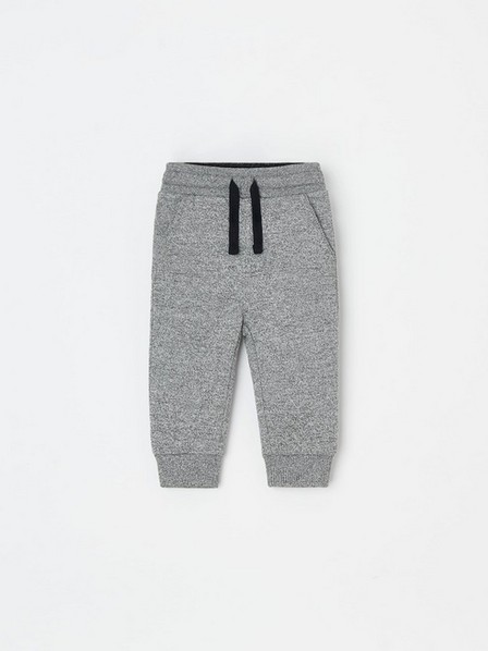 Reserved - Grey Melange Sweatpants, Kids Boy