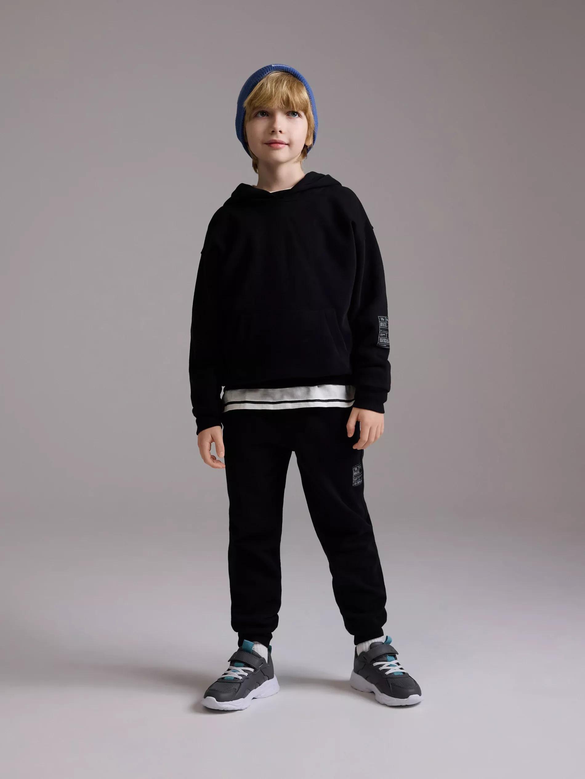Black Jogger Pants, , large image number 0