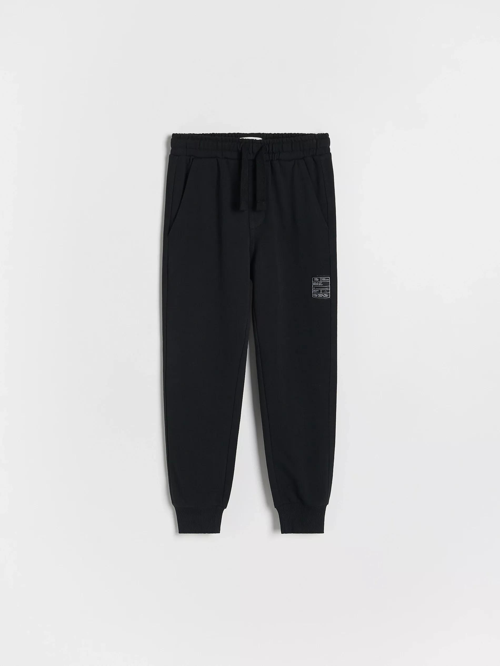 Black Jogger Pants, Black, medium