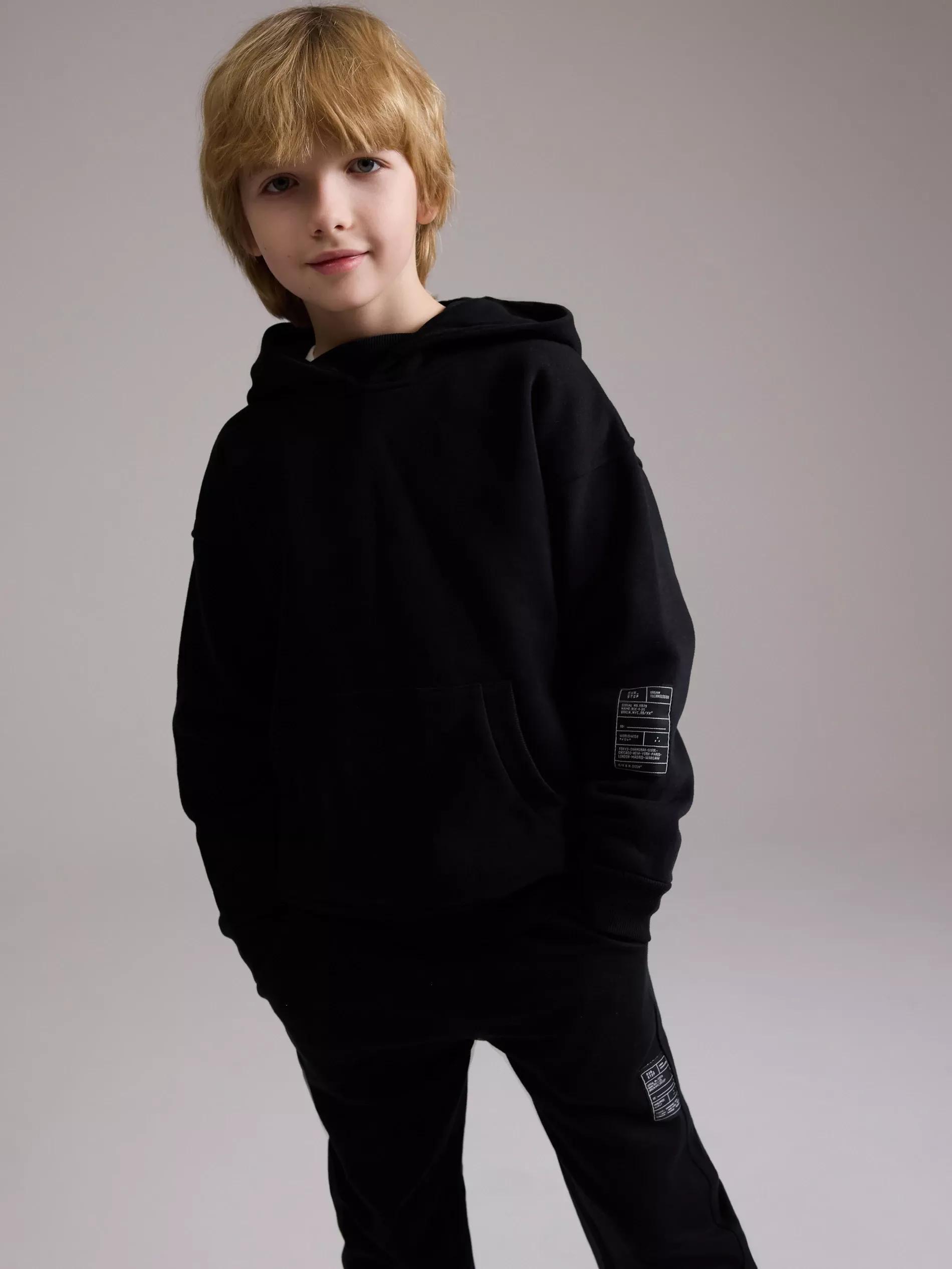 Black Jogger Pants, , large image number 4