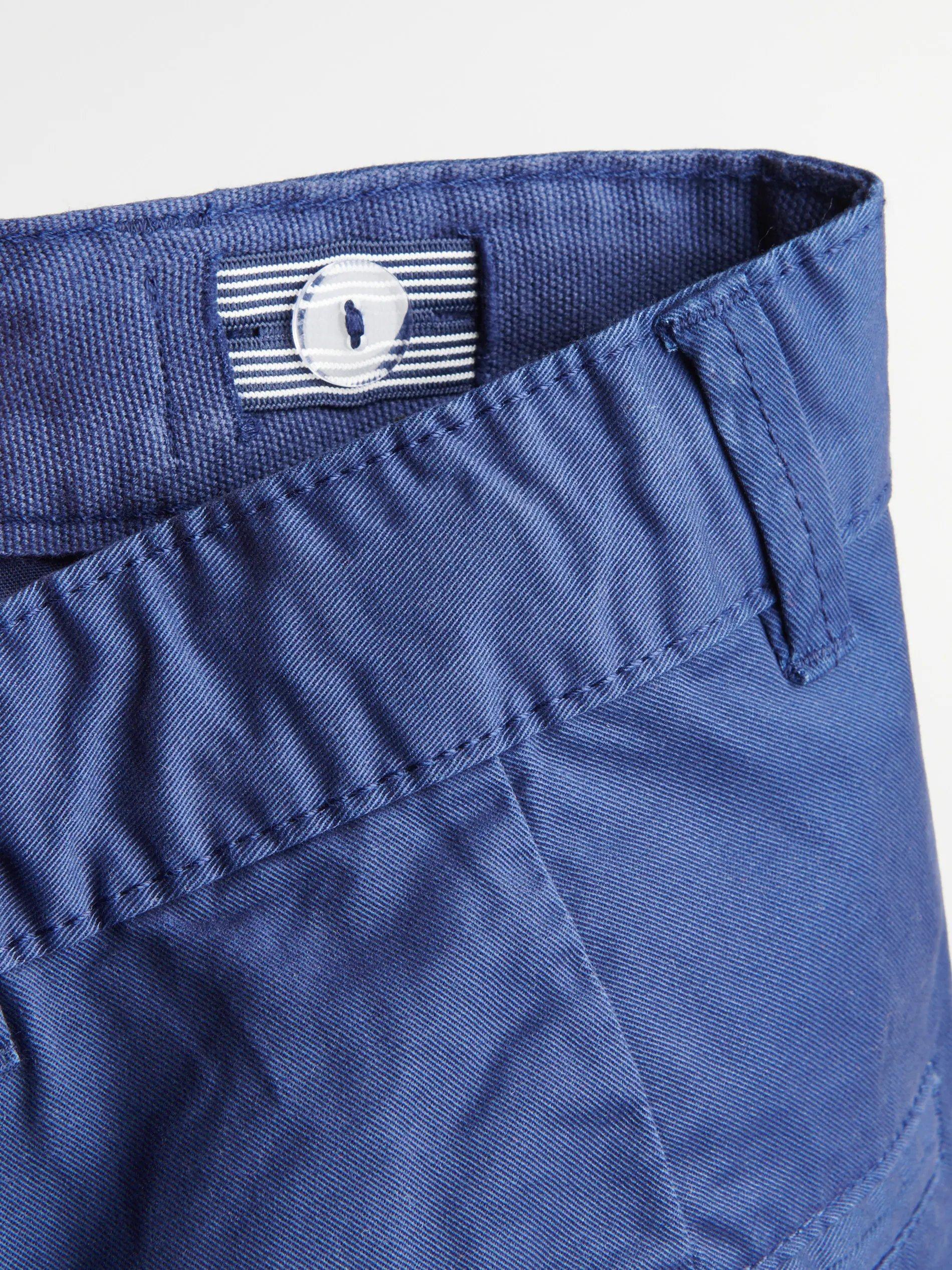 Navy Cotton Chino Trousers, Kids Boys, , large image number 3