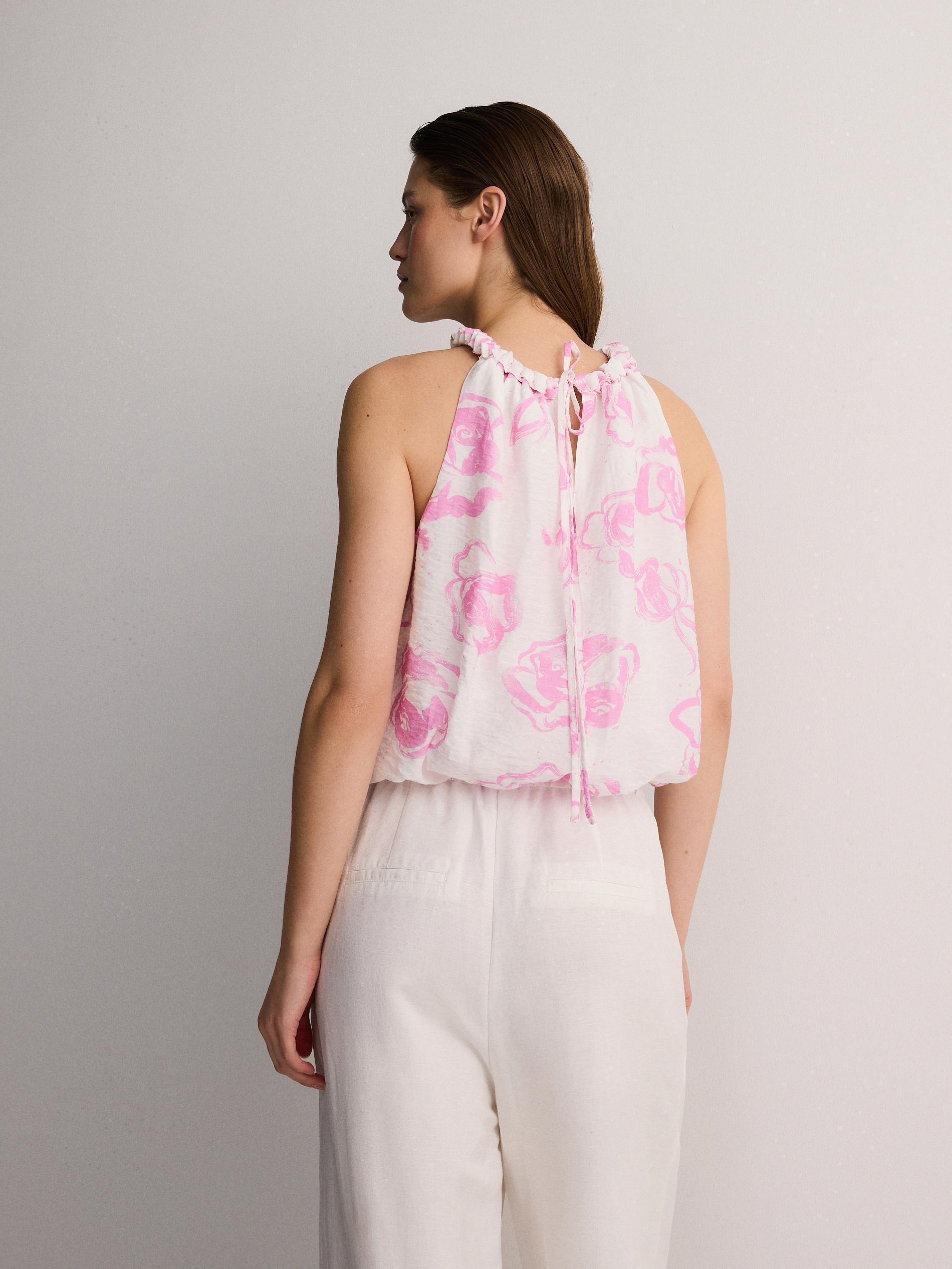 Multicolour Halter Neck Top, , large image number 5