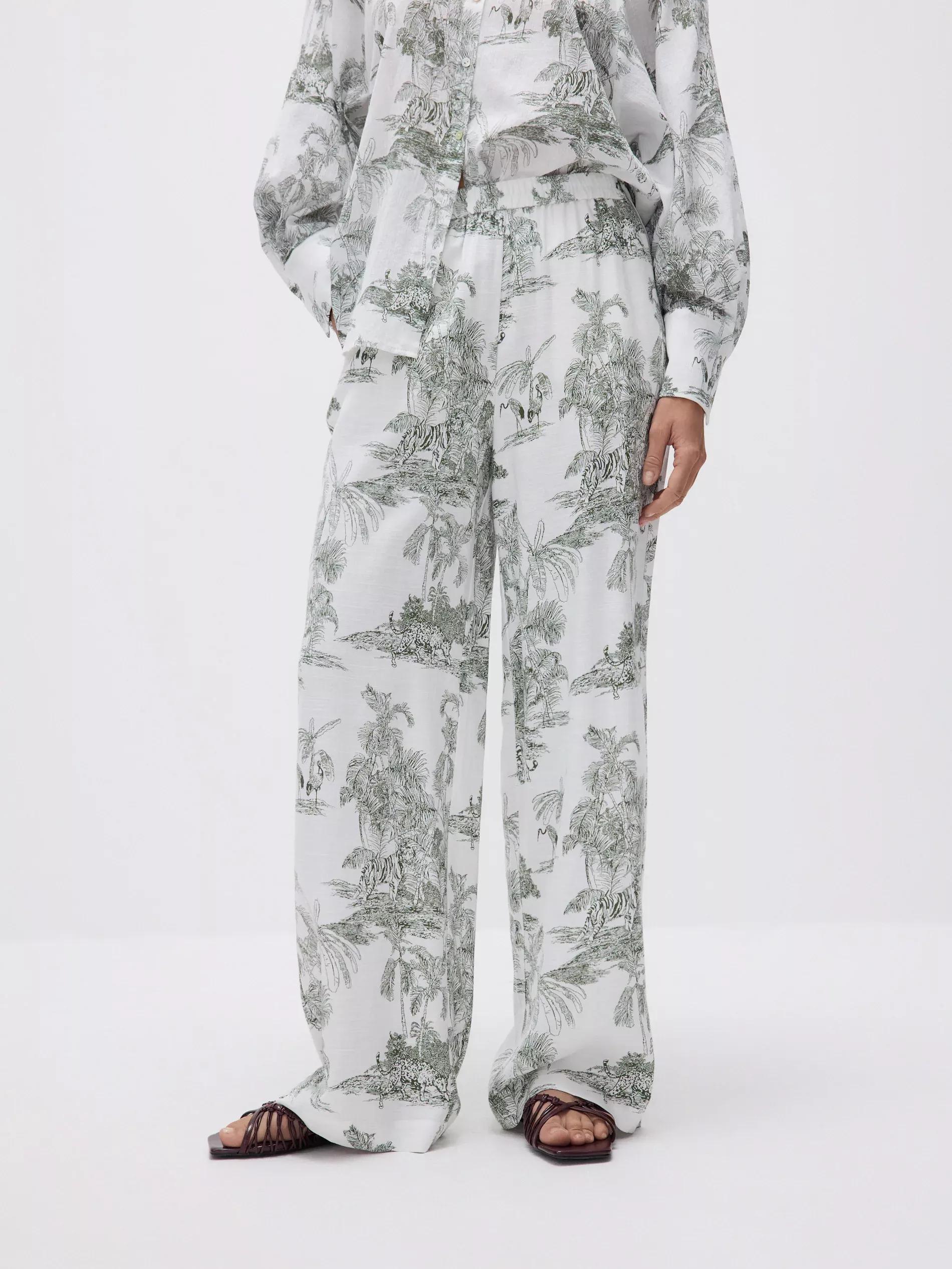 MULTICOLOR LADIES` TROUSERS, , large image number 0