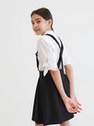 Reserved - Black Skirt With Braces , Kids Girl
