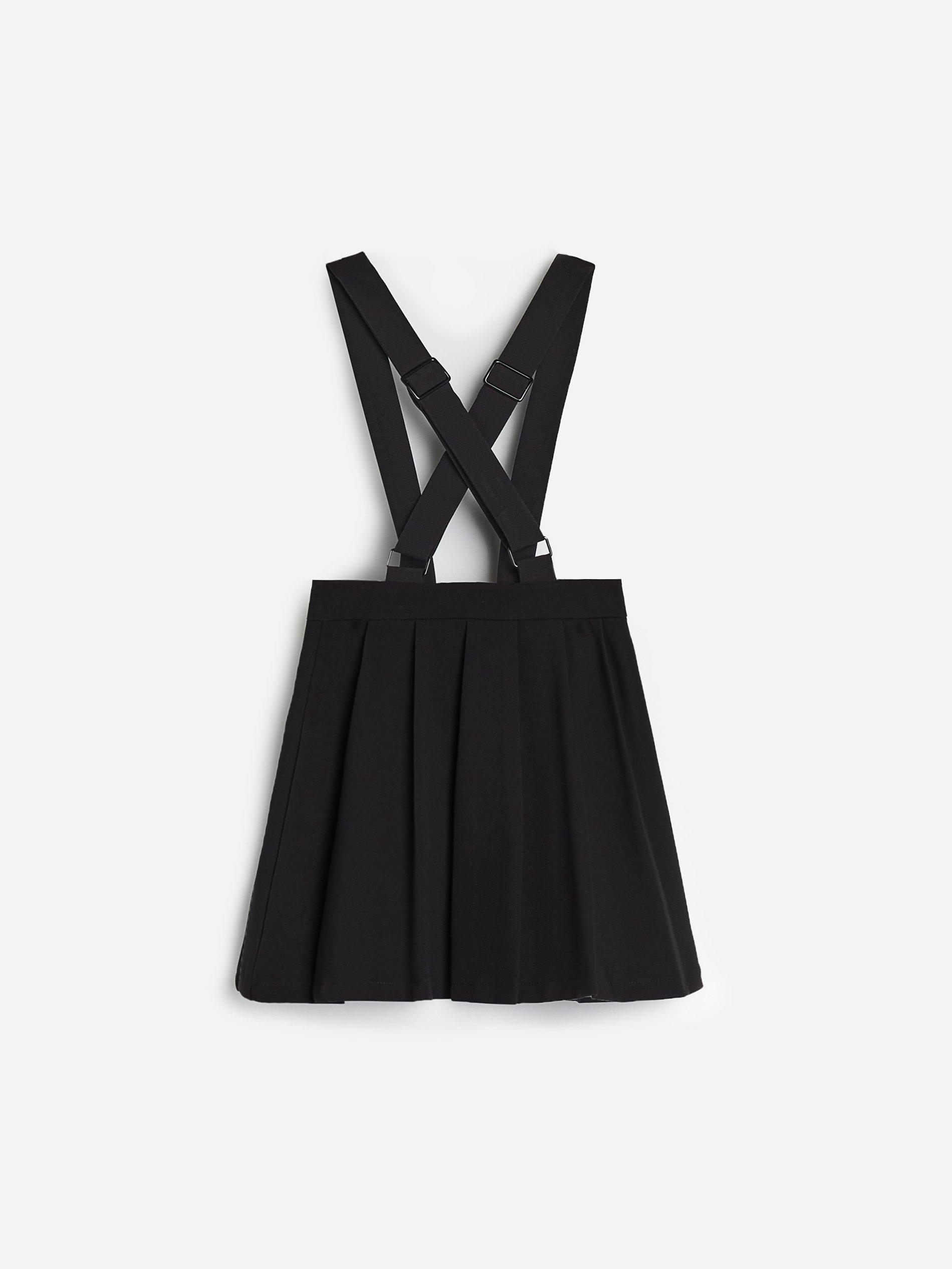 Black Skirt With Braces , Kids Girl, , large image number 2