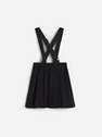 Reserved - Black Skirt With Braces , Kids Girl