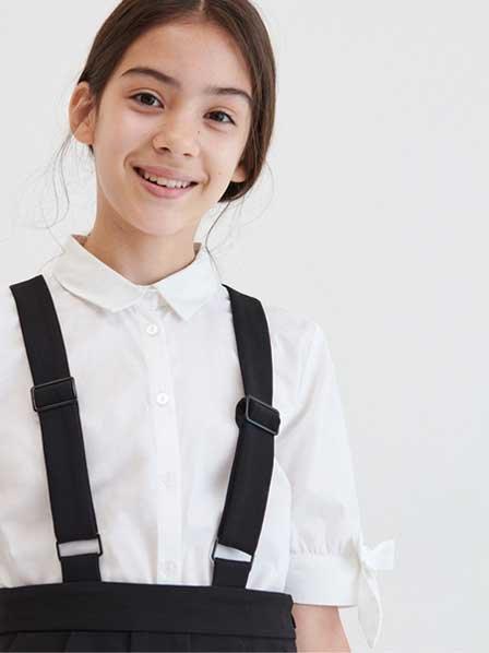 Black Skirt With Braces , Kids Girl, , large image number 4