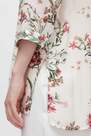 Reserved - Ivory Floral Shirt, Women