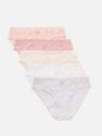 Reserved - White Cotton Rich Knickers 5 Pack, Kids Girl