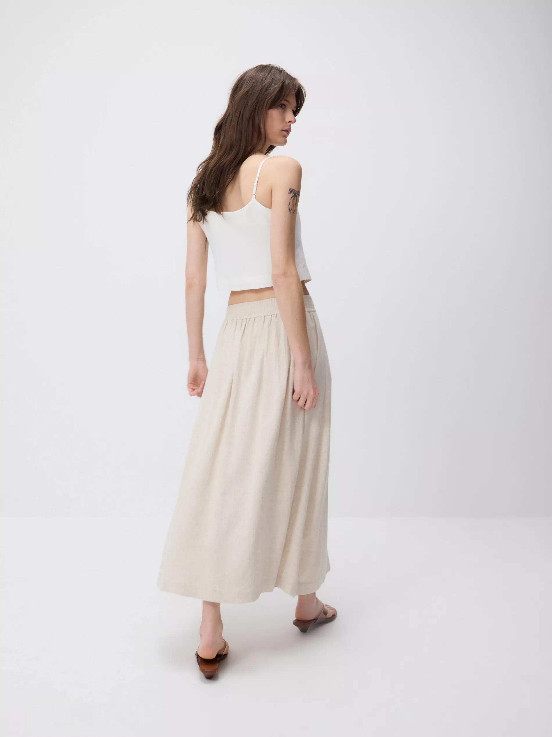 Beige Skirt, , large image number 8