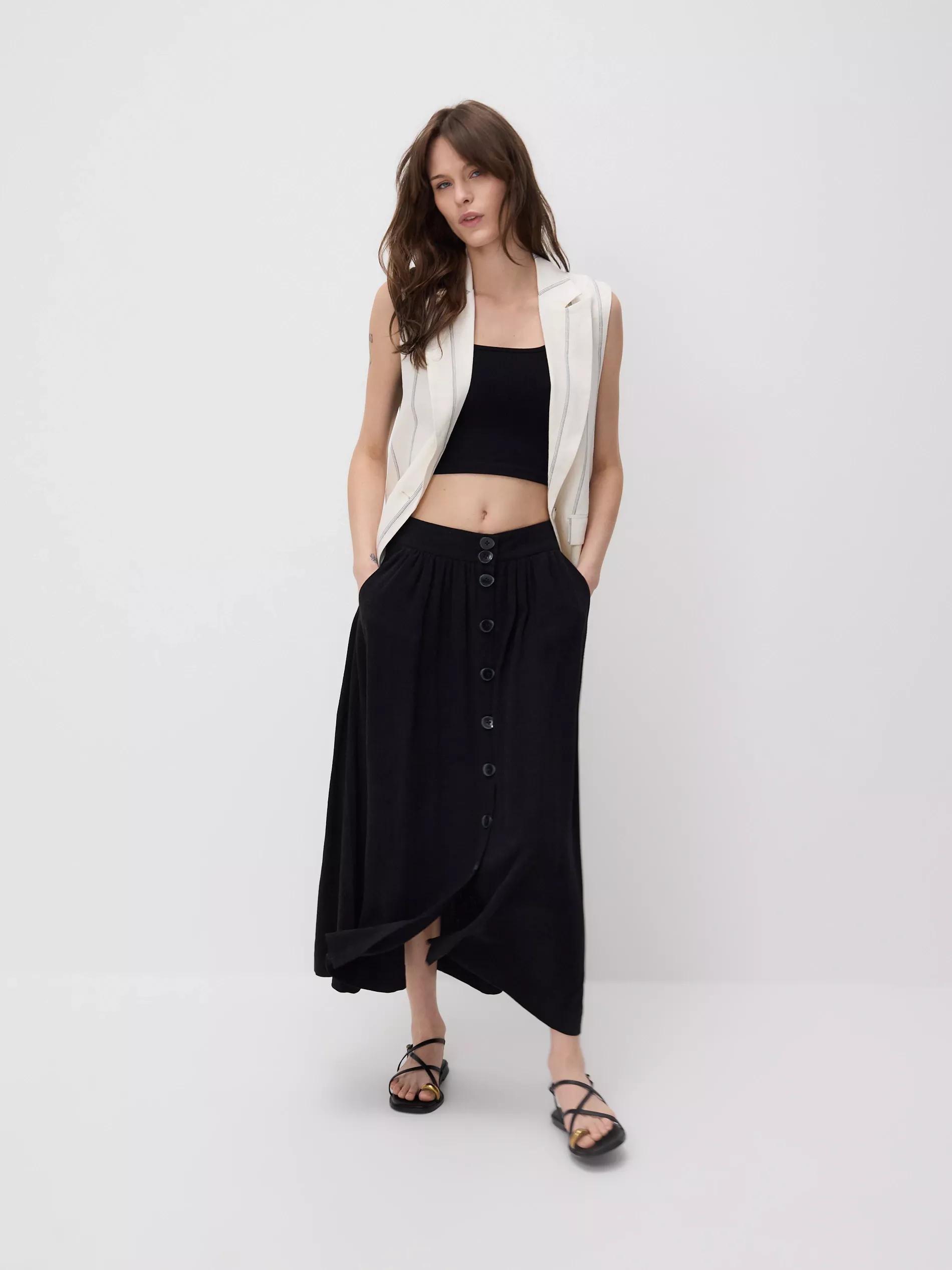 Black Skirt, , large image number 4