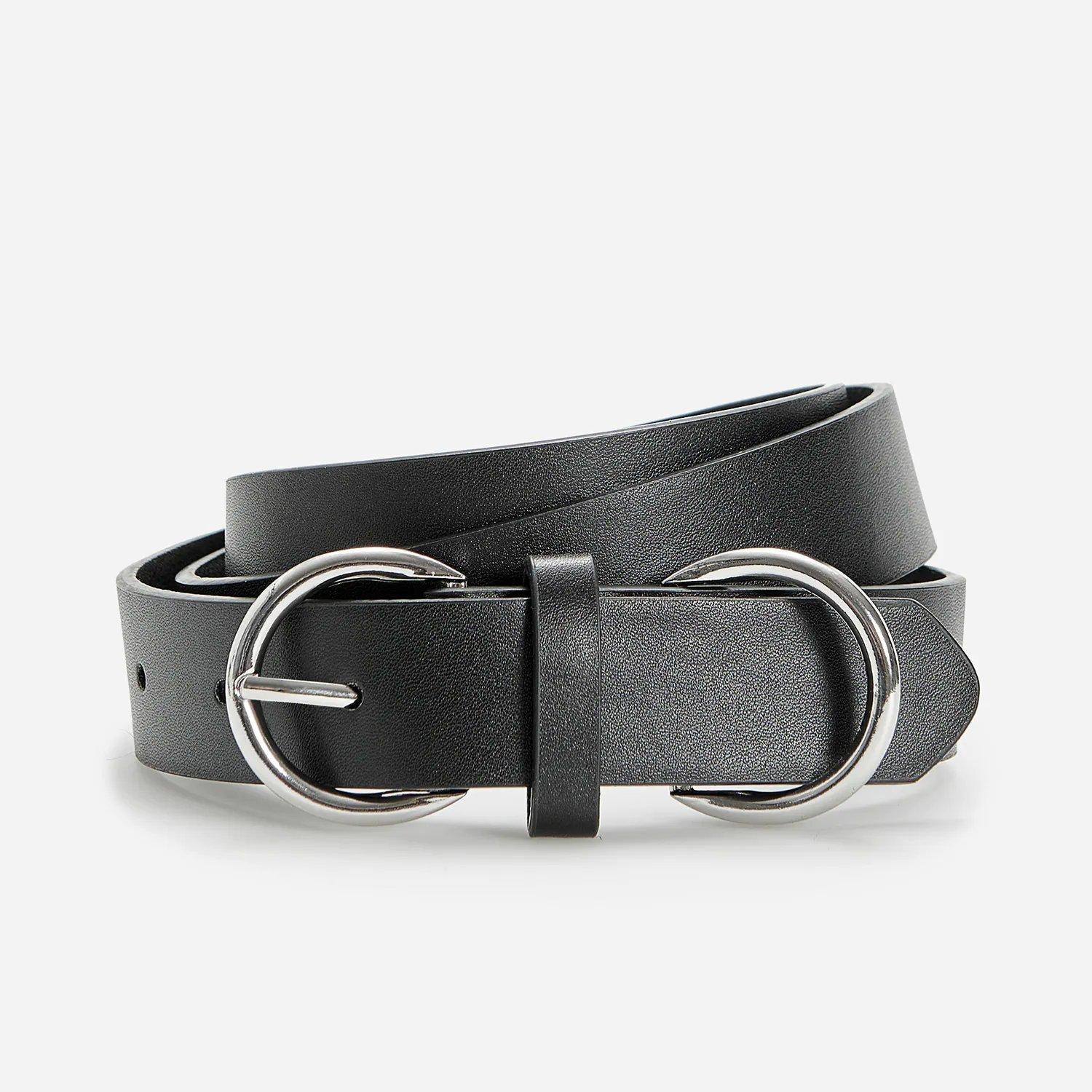 Black Belt With Metal Buckle, , large image number 2