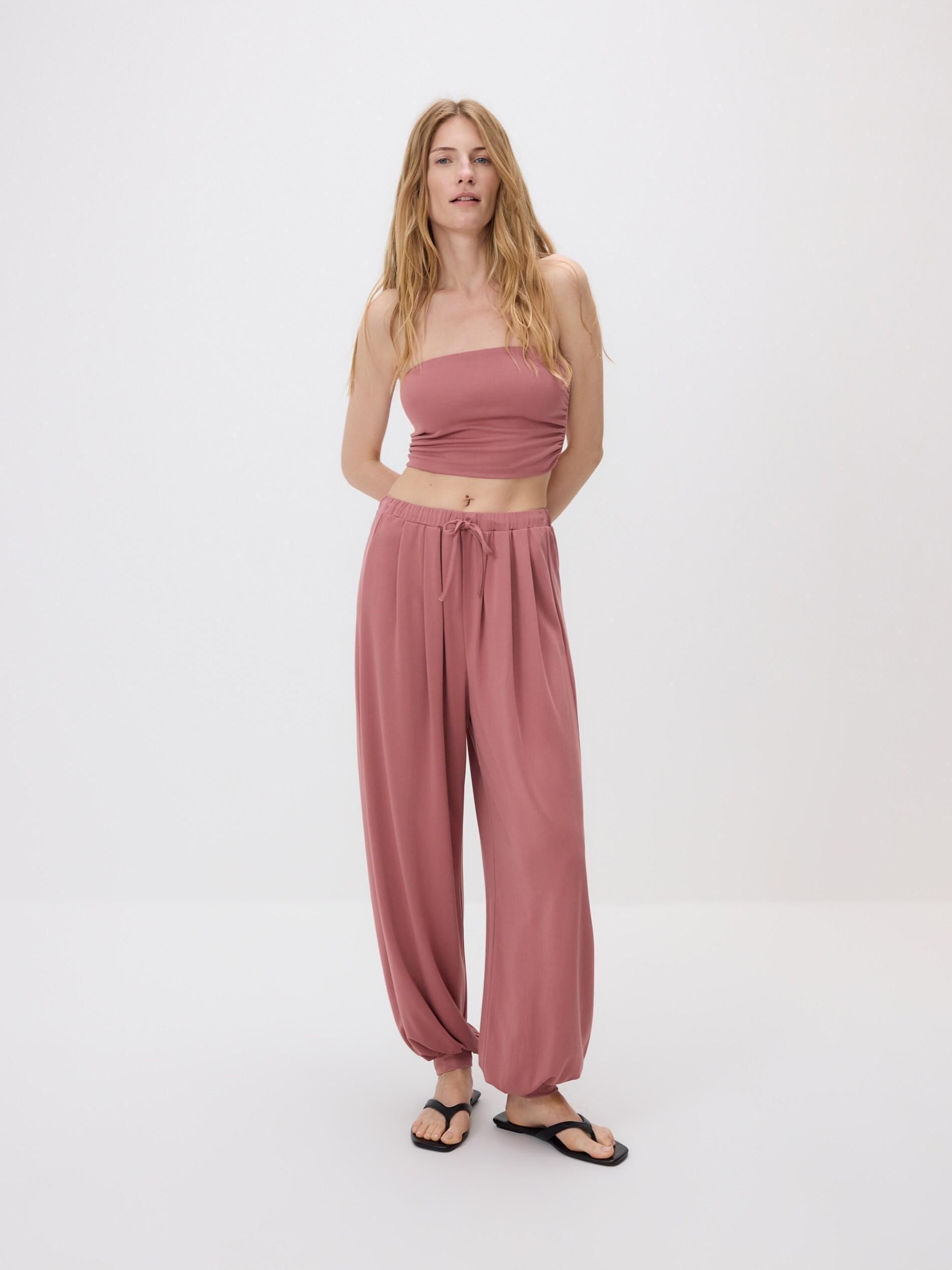 Pink Trousers, Purple, medium