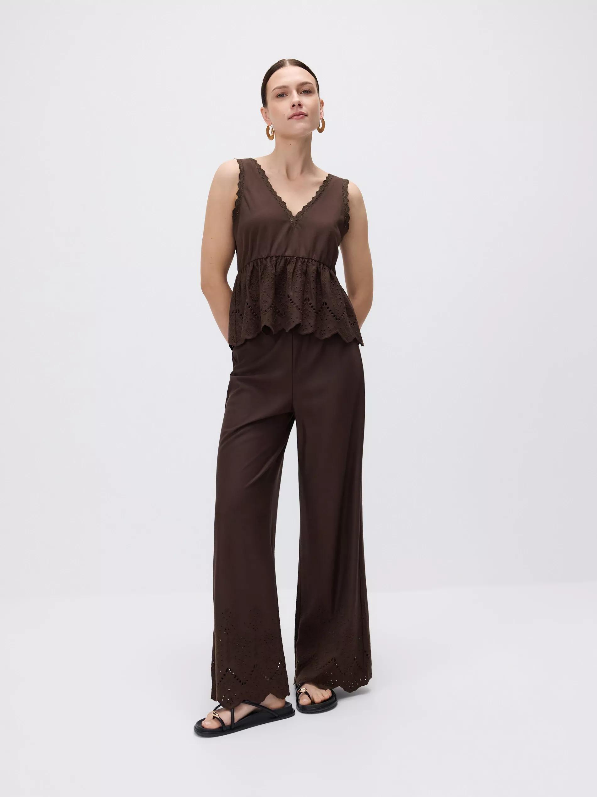 Brown Trousers, Brown, medium