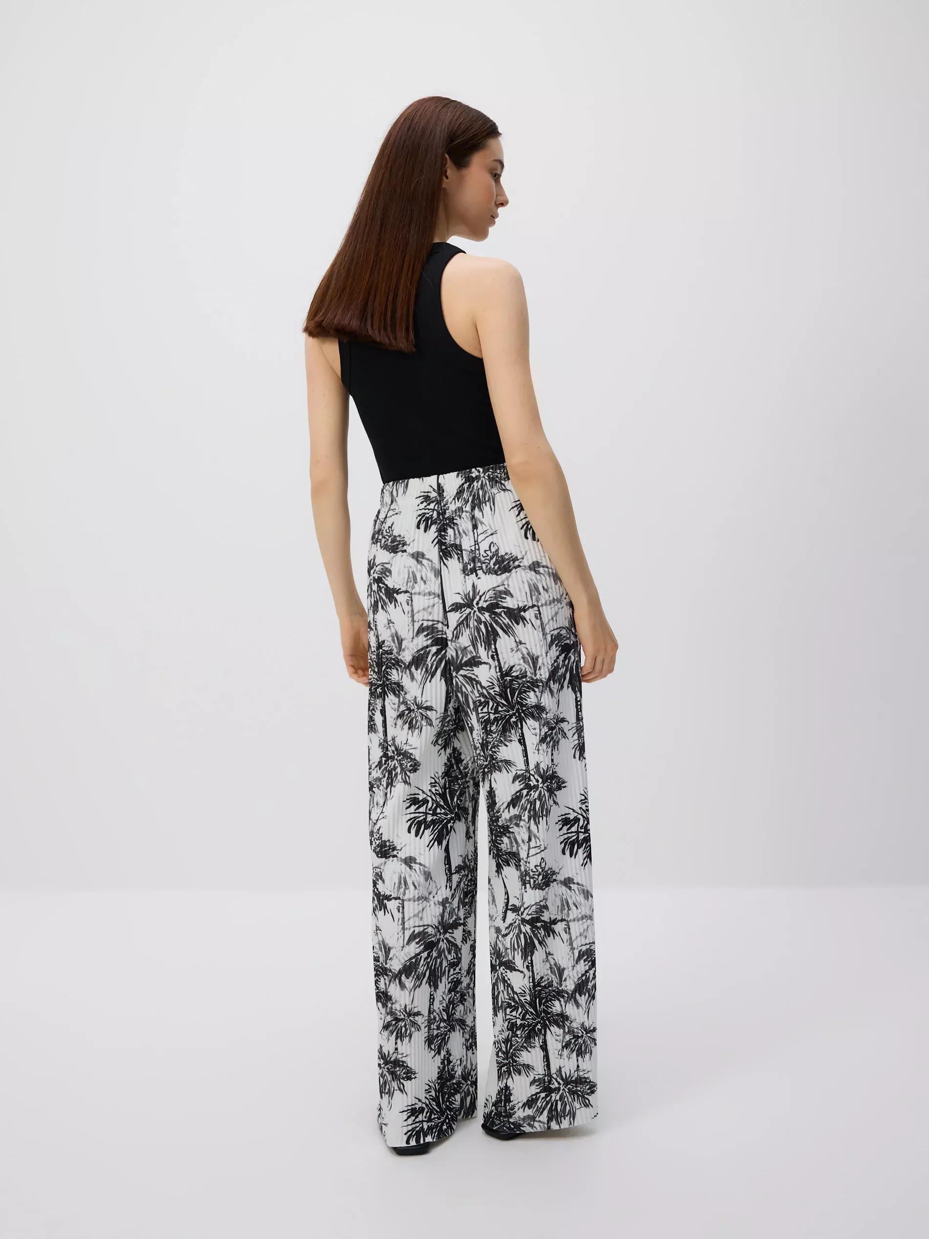 Multicolour Patterned Trousers, , large image number 3