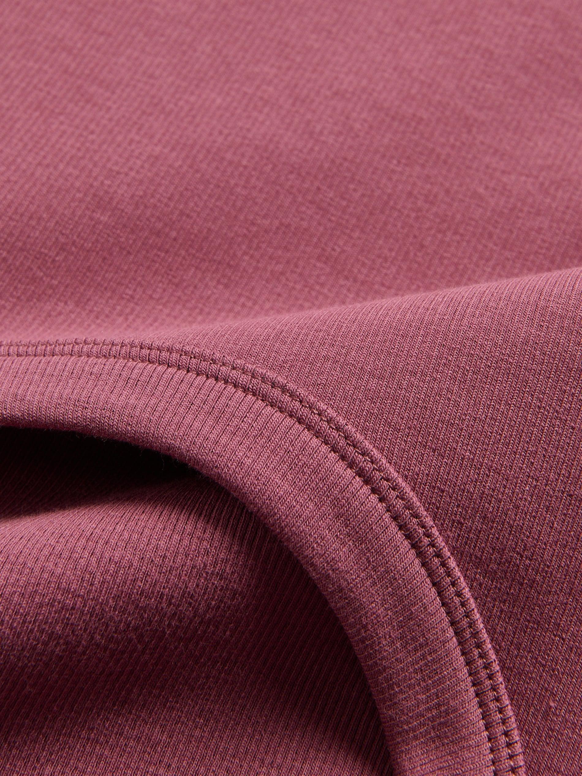 Pink Cotton Long Sleeve T-Shirt, Purple, large image number 4