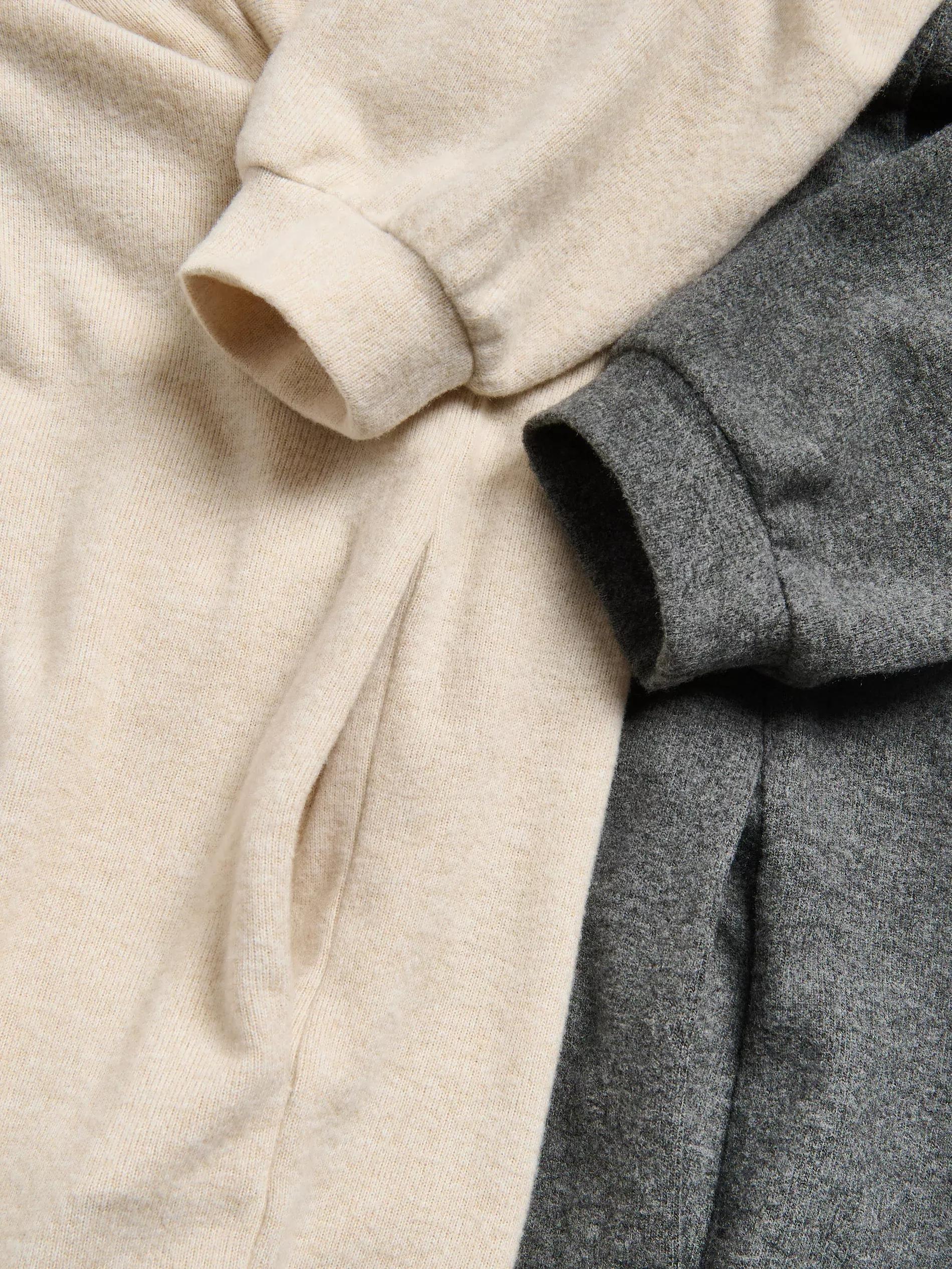 Grey Viscose Blend Cardigan, Light grey, large image number 5