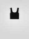 Reserved - Black Seamless Jersey Top