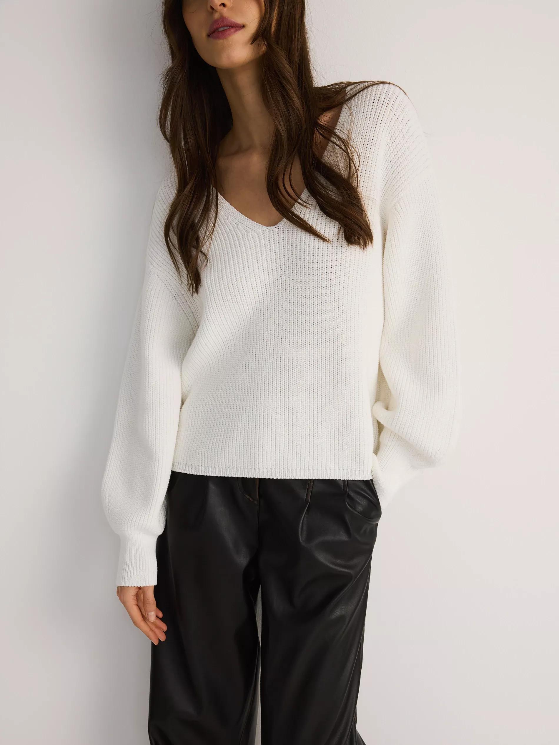 Cream Anchovy Sweater, , large image number 1