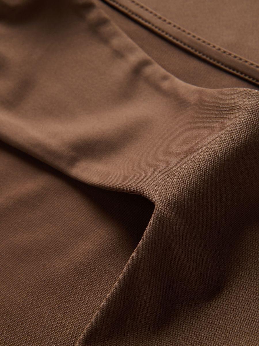 Square Neck Body, Brown, large image number 1