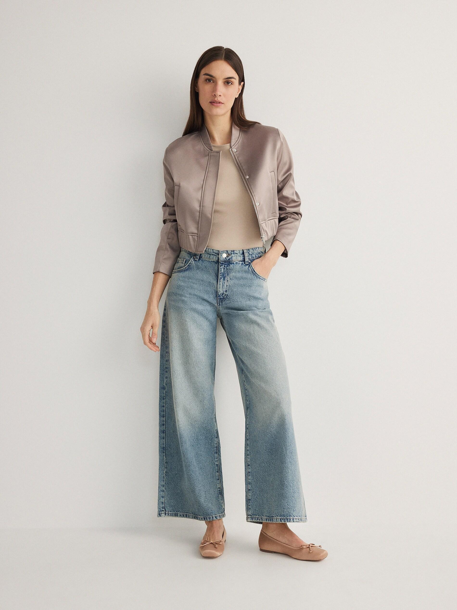 Beige Round Neck Blouse, Beige, large image number 0