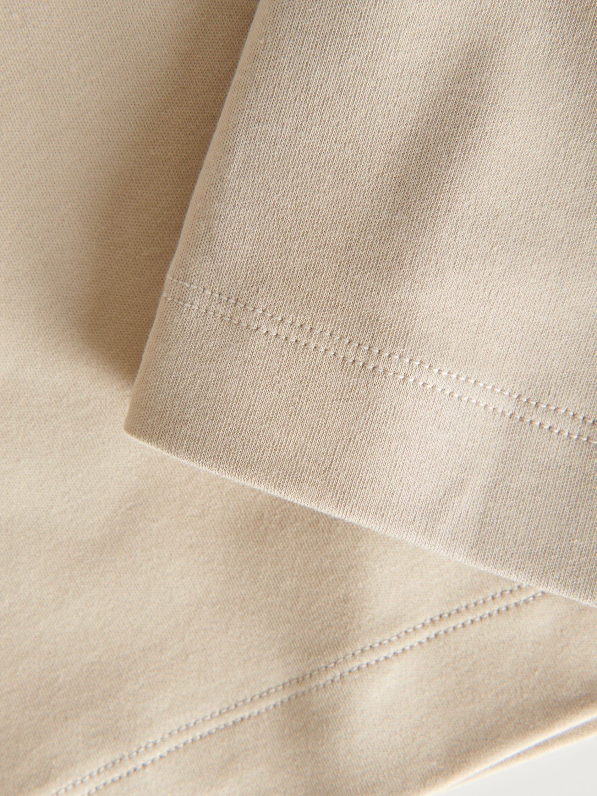 Beige Round Neck Blouse, Beige, large image number 9