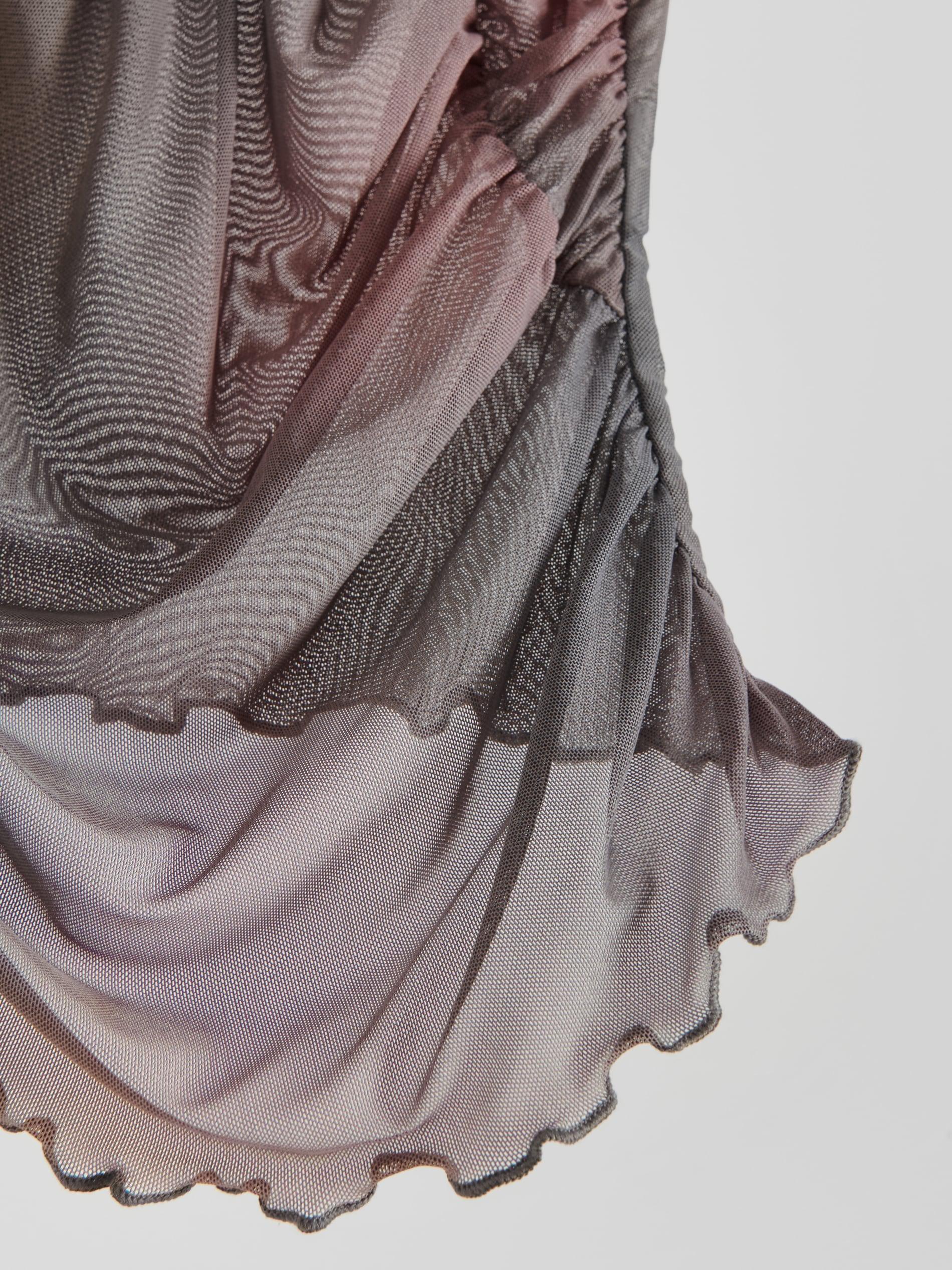 Multicolour Blouse With Drape Detail, , large image number 5
