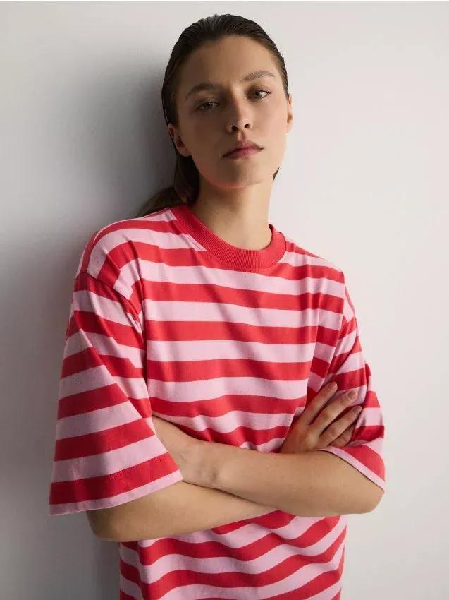 Multicolour Oversized T-Shirt, , large image number 0
