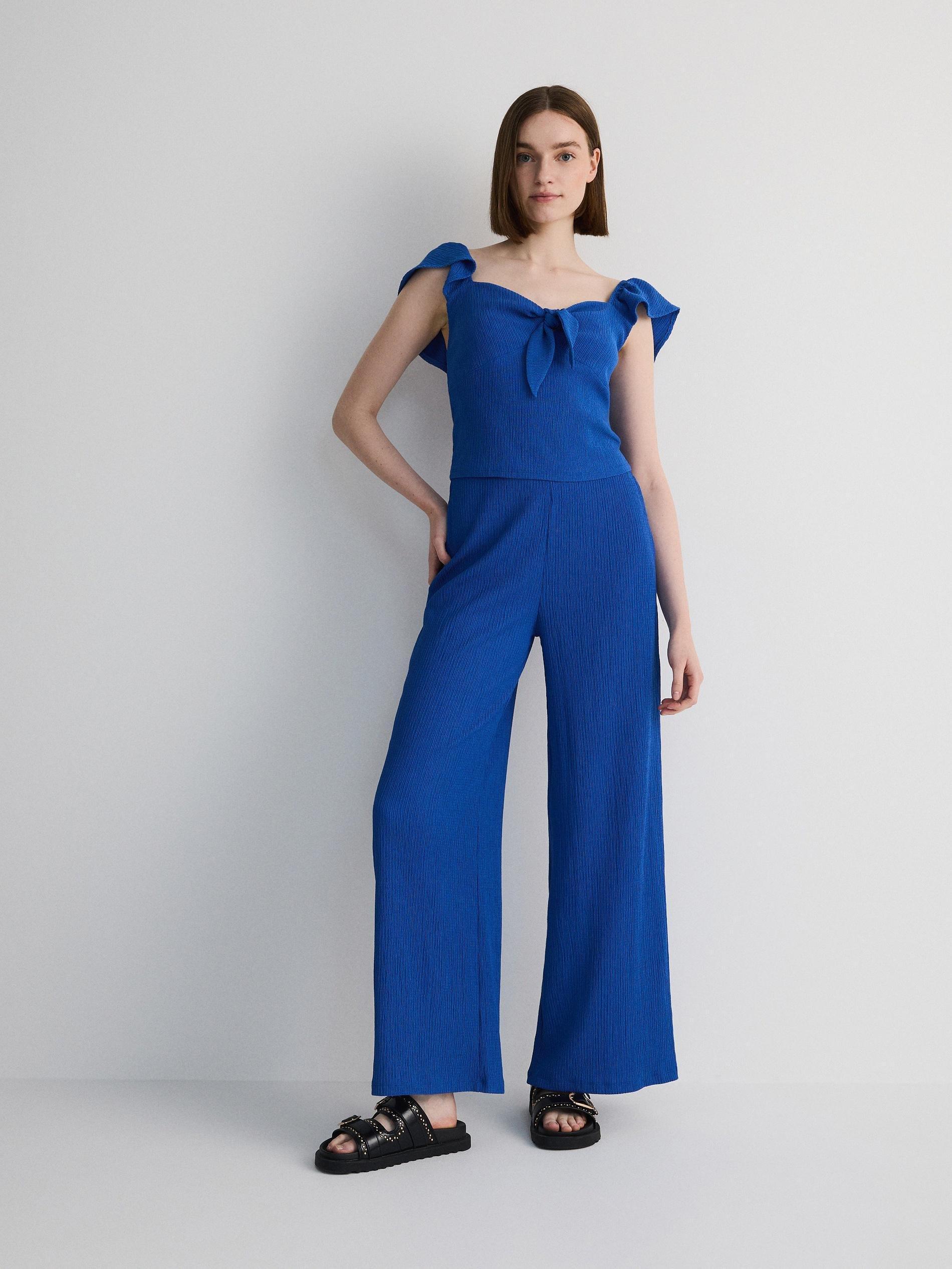 Blue Tied Top, , large image number 2