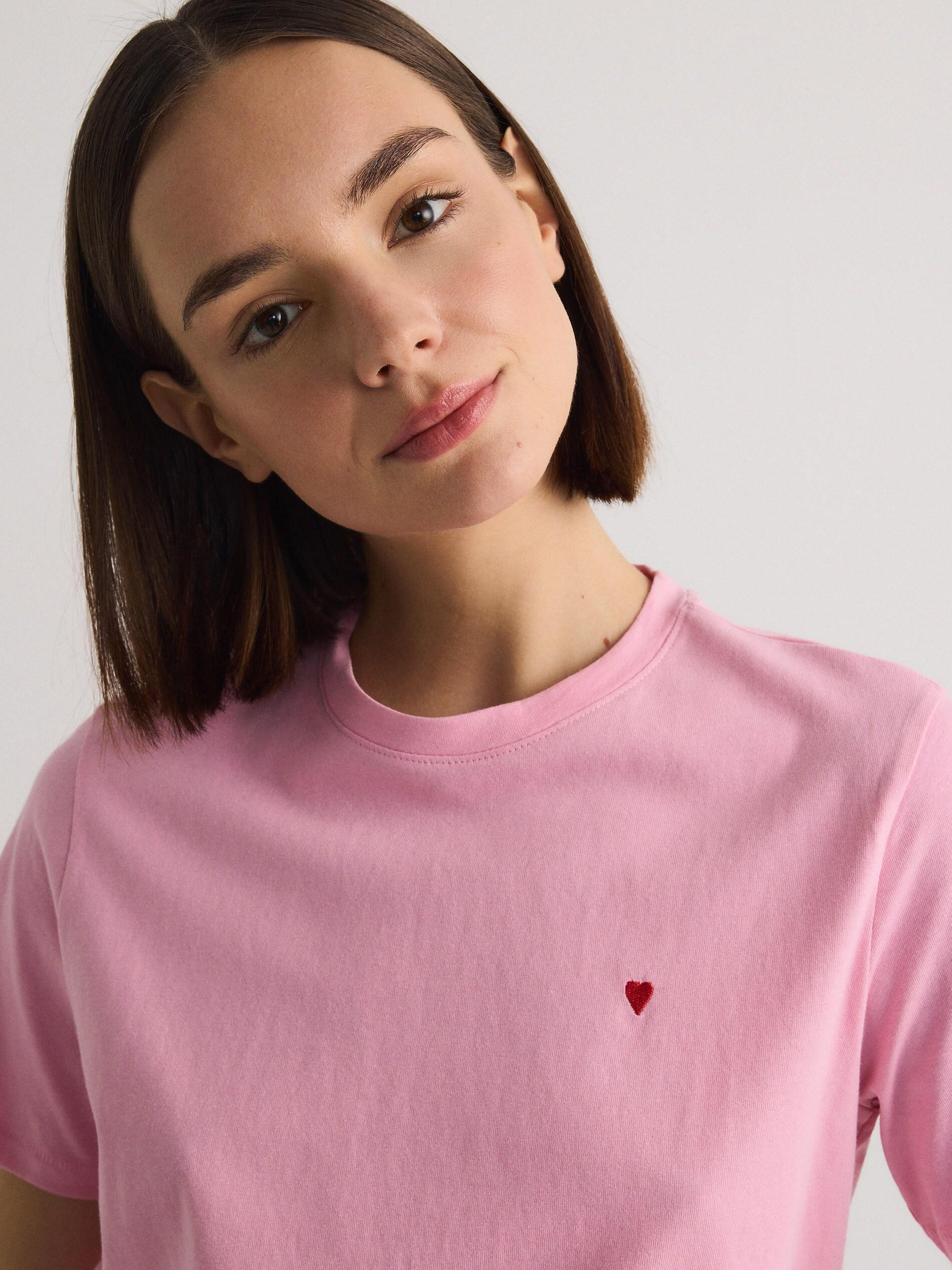 Pink T-Shirt, Pink, large image number 0