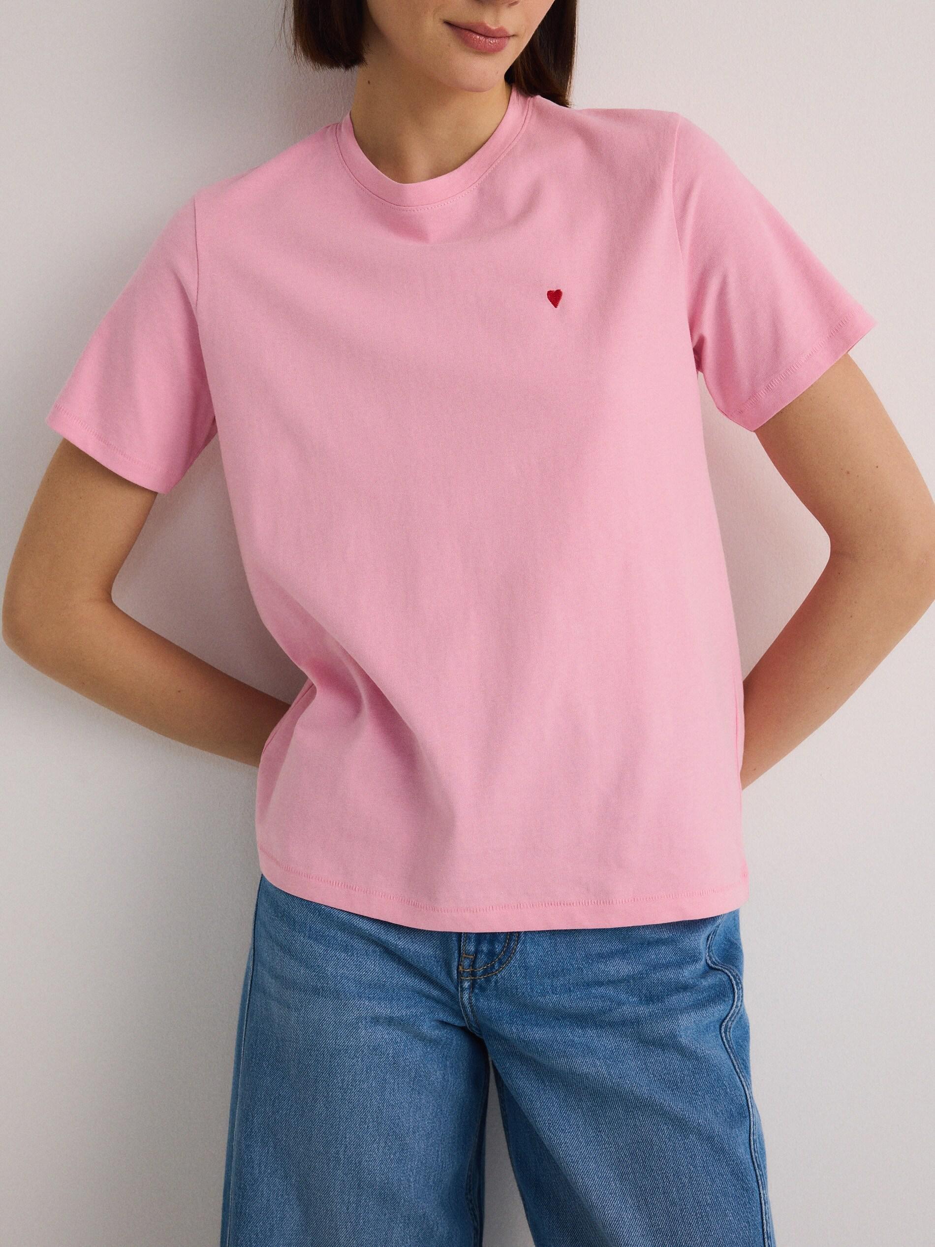 Pink T-Shirt, Pink, large image number 1