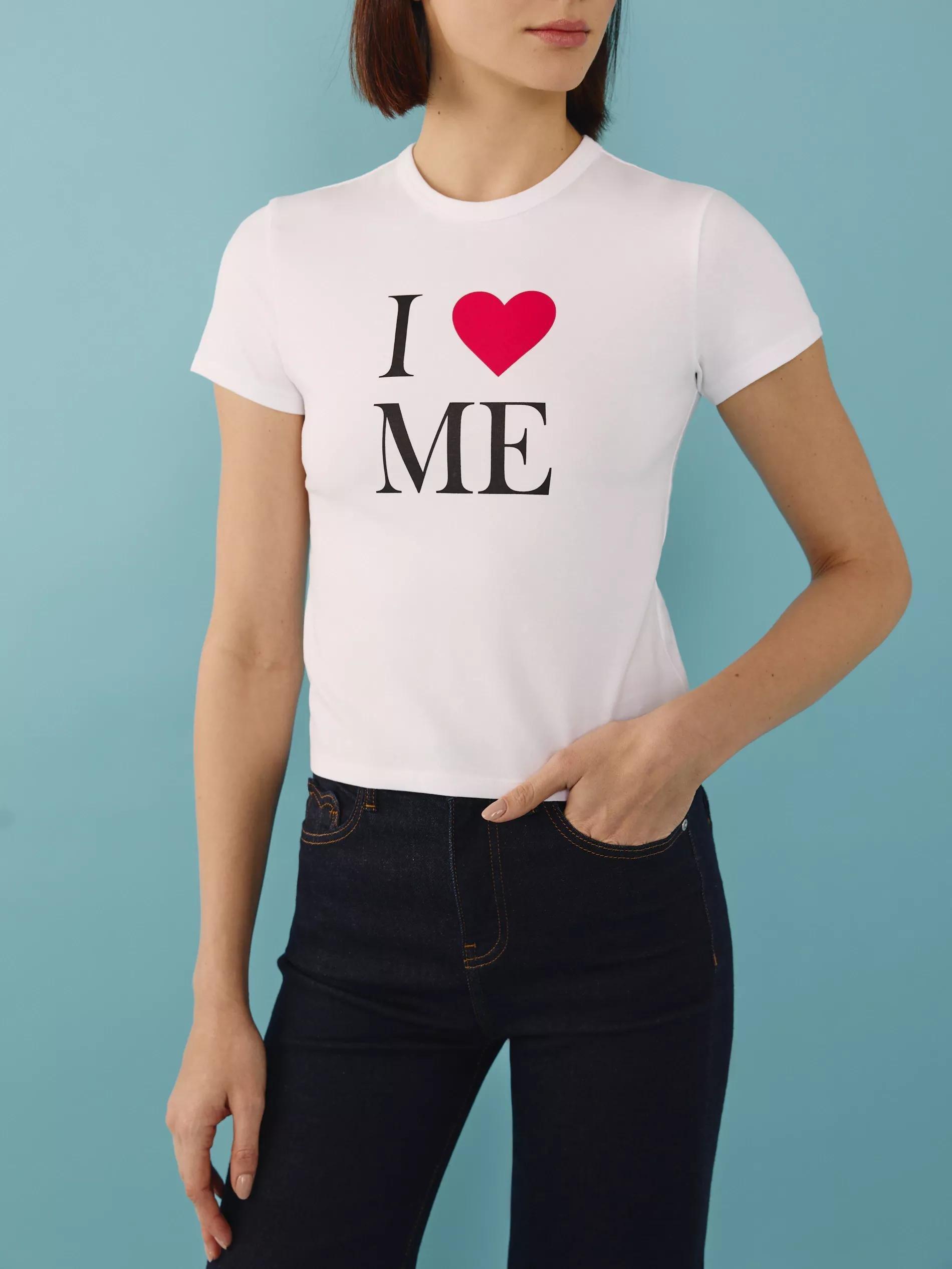 WHITE Regular fit printed T-shirt, , large image number 3